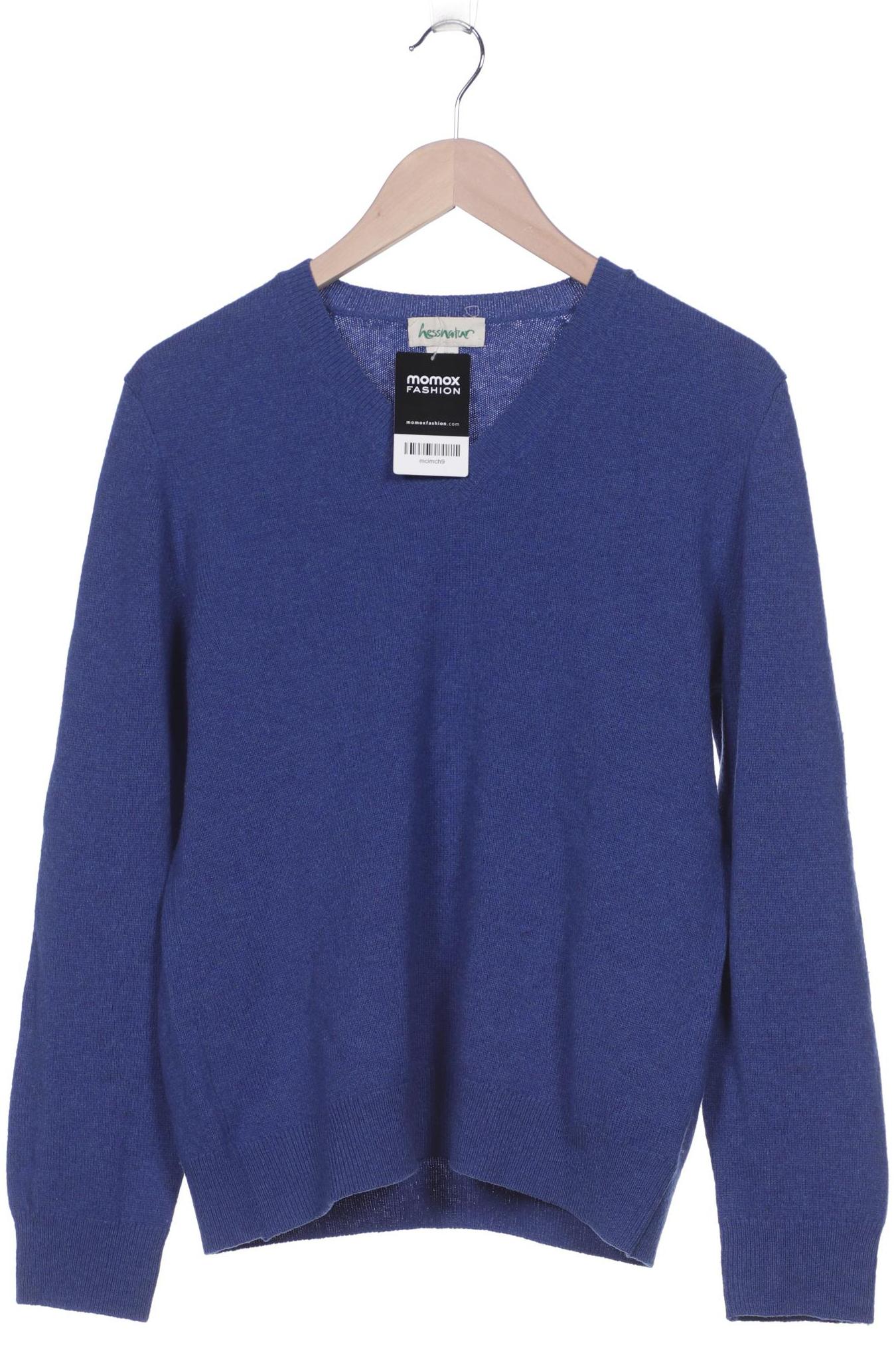 

hessnatur Damen Pullover, blau, Gr. 40
