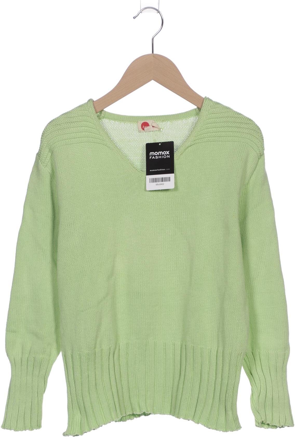 

hessnatur Damen Pullover, hellgrün, Gr. 34