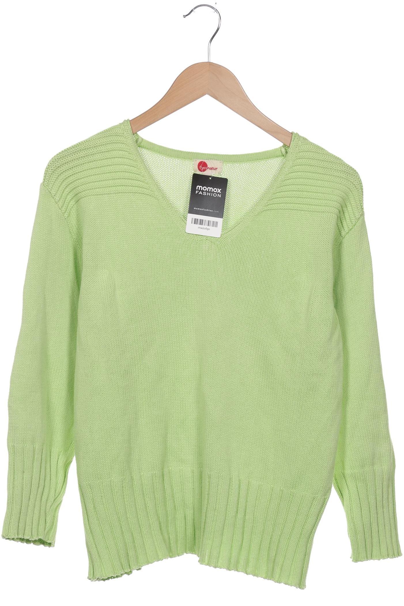 

hessnatur Damen Pullover, hellgrün, Gr. 42