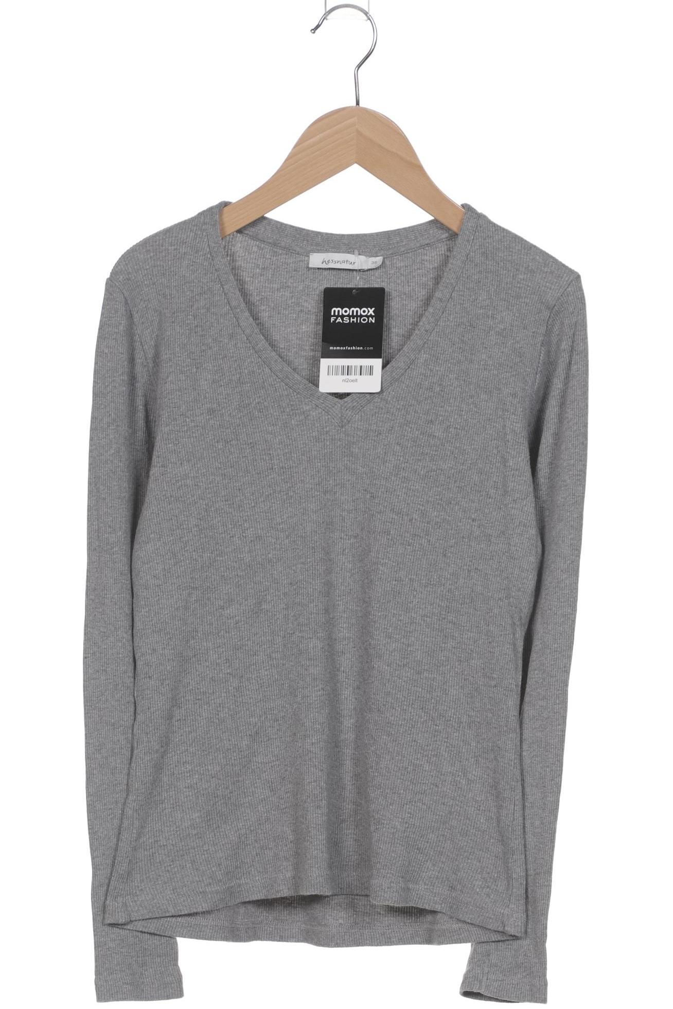 

hessnatur Damen Pullover, grau, Gr. 38