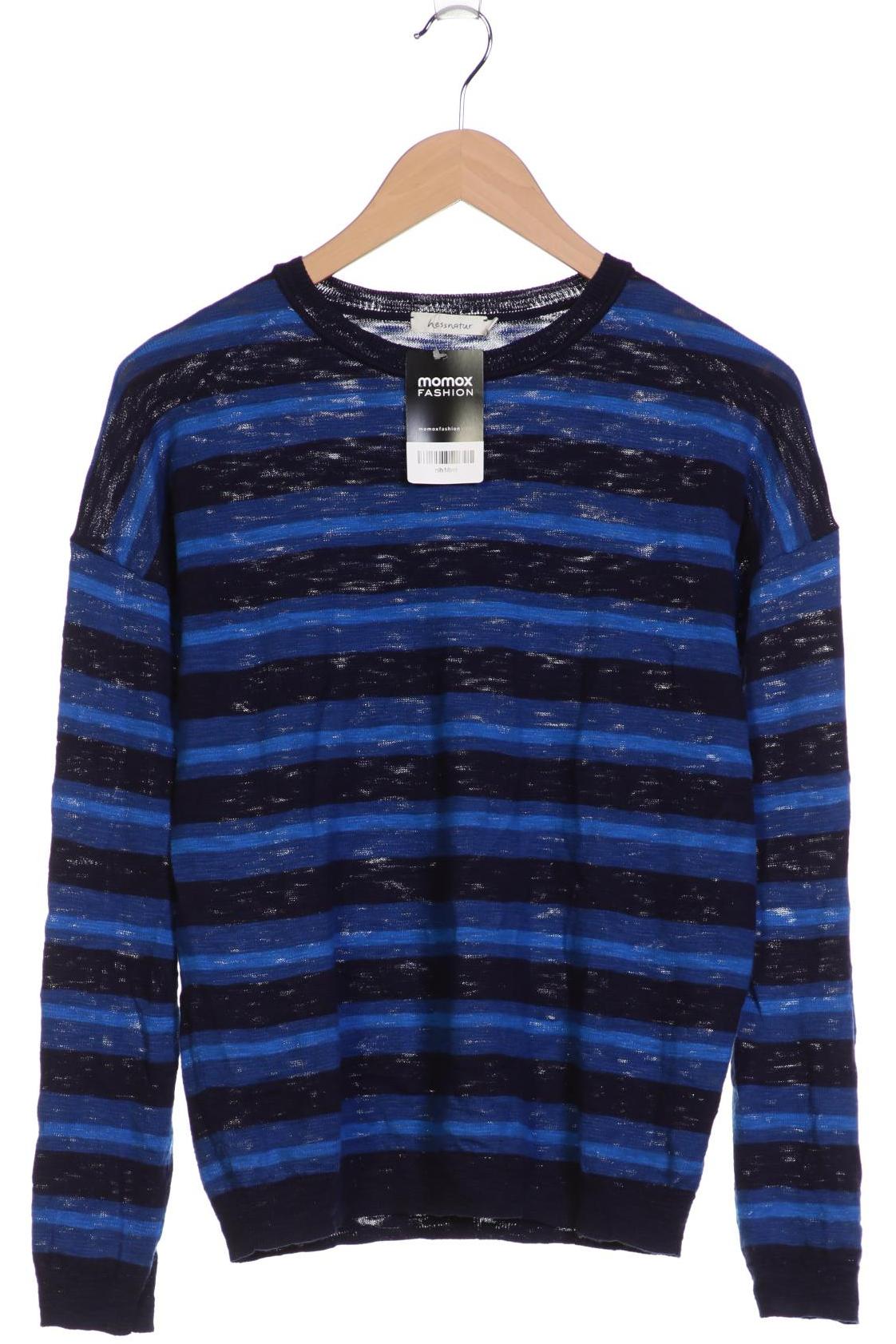 

hessnatur Damen Pullover, marineblau, Gr. 36