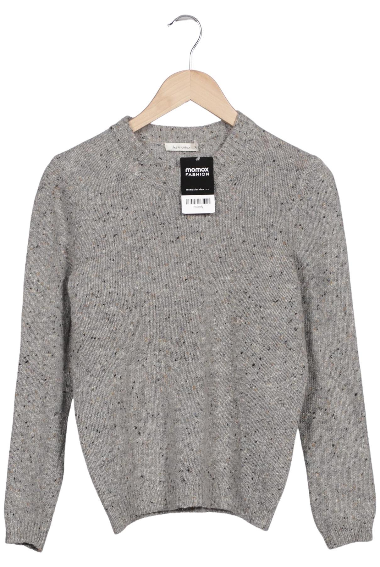 

hessnatur Damen Pullover, grau, Gr. 36