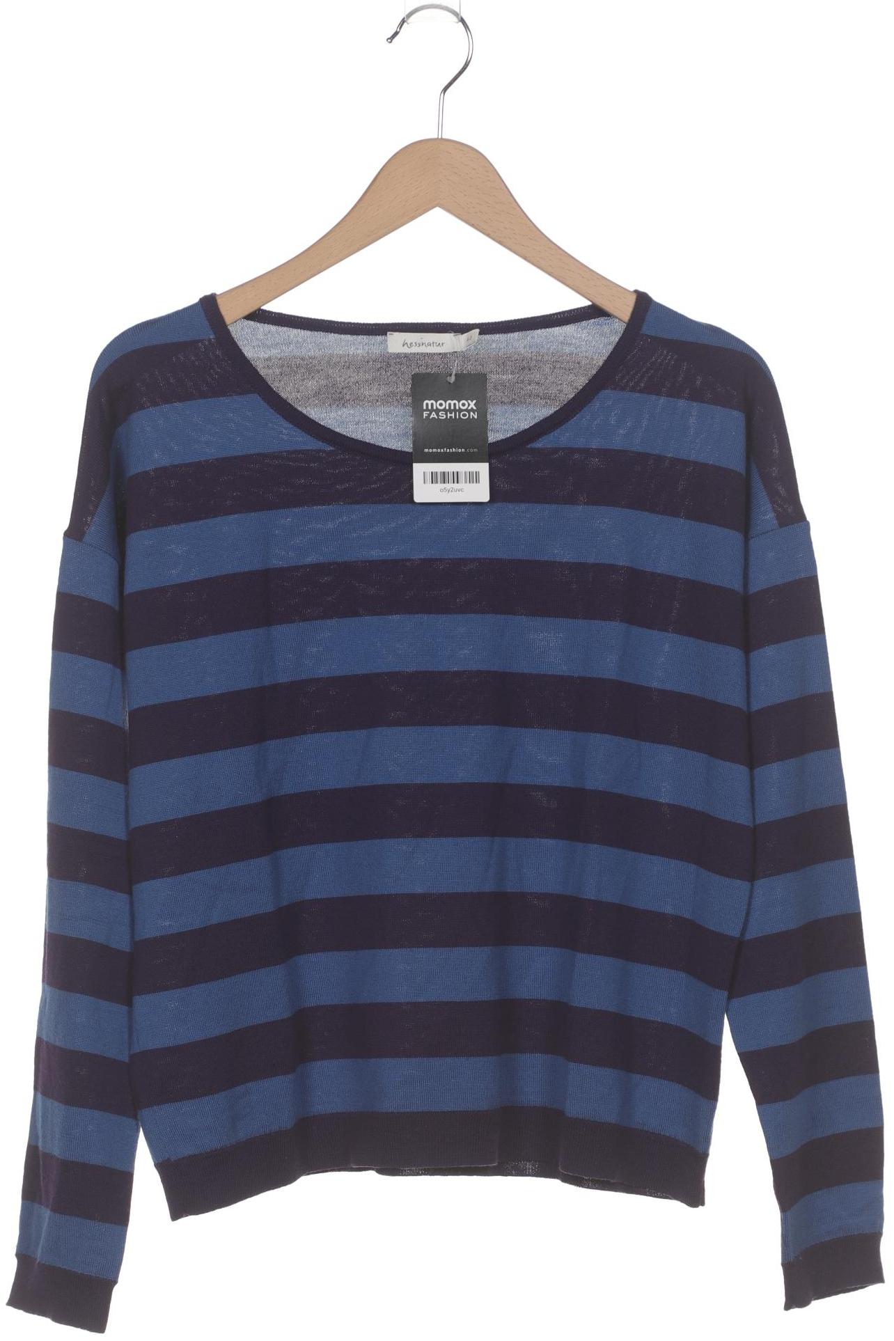 

hessnatur Damen Pullover, marineblau, Gr. 42