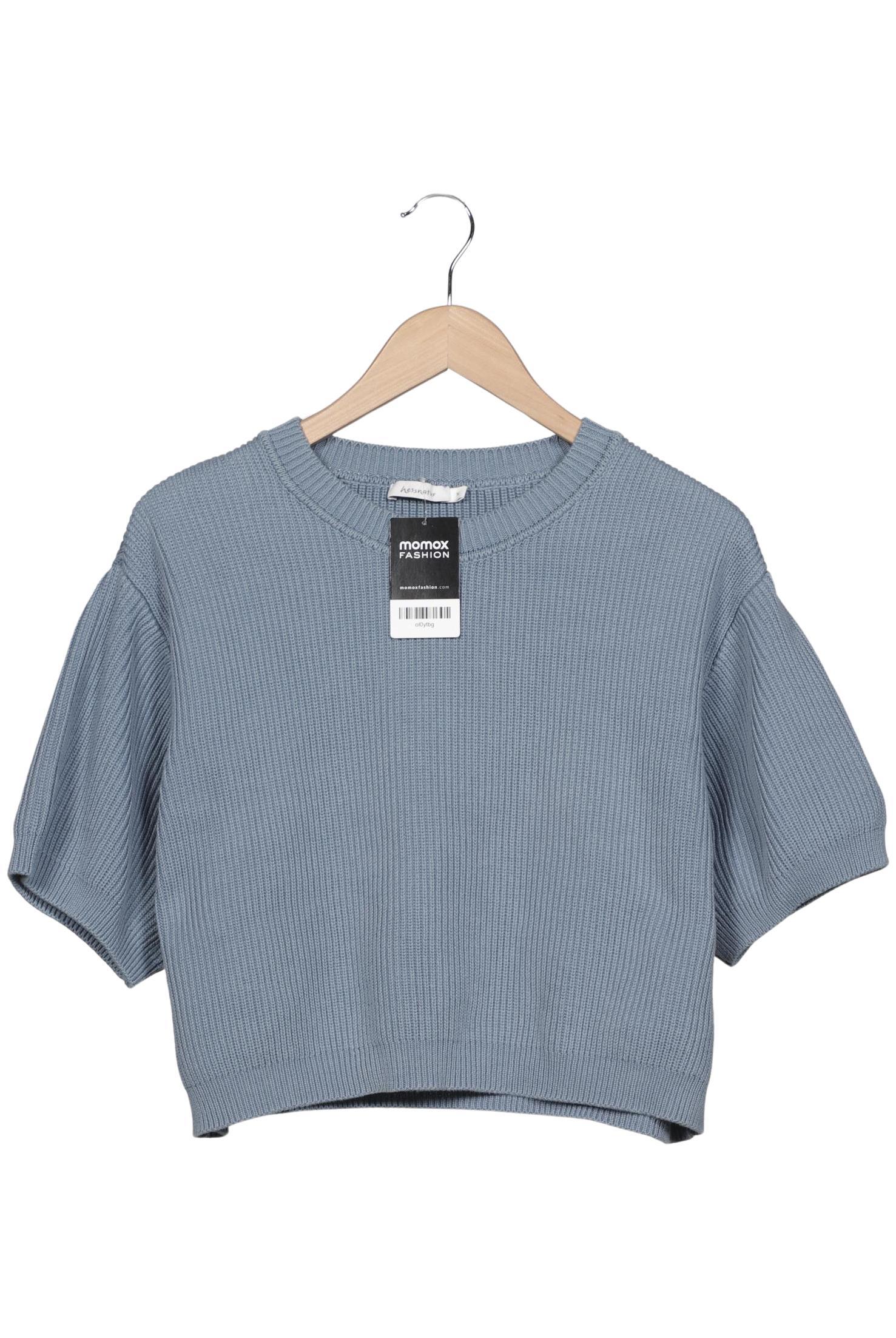 

hessnatur Damen Pullover, hellblau, Gr. 38