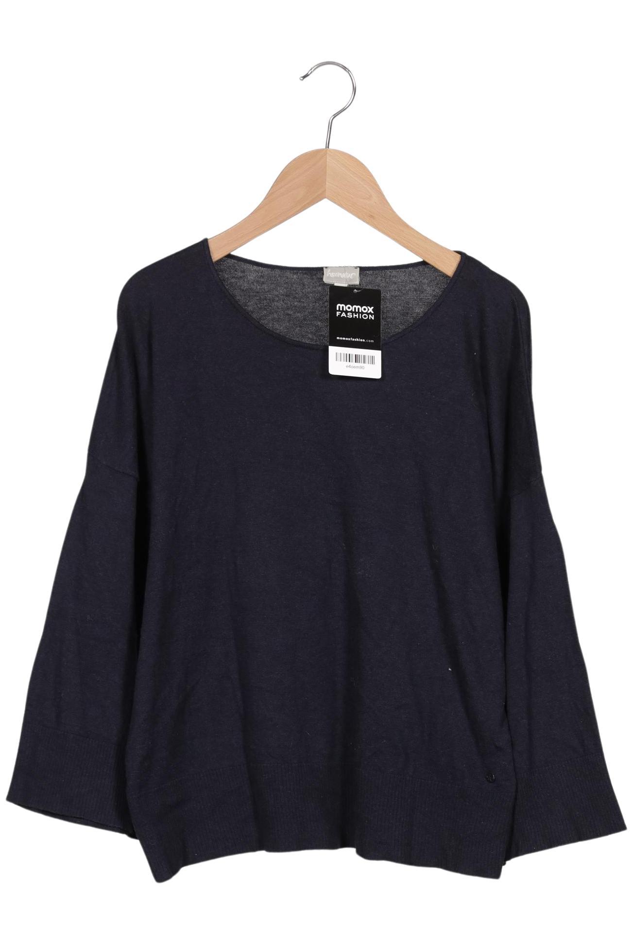 

hessnatur Damen Pullover, marineblau, Gr. 38