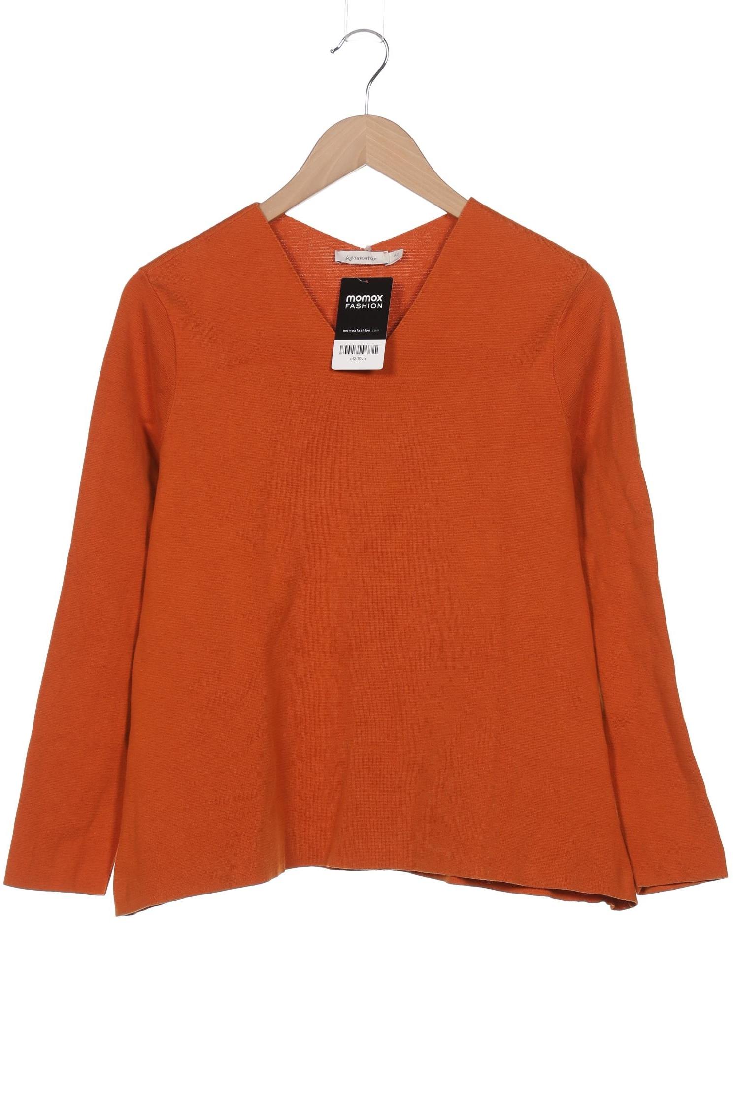 

hessnatur Damen Pullover, orange, Gr. 42