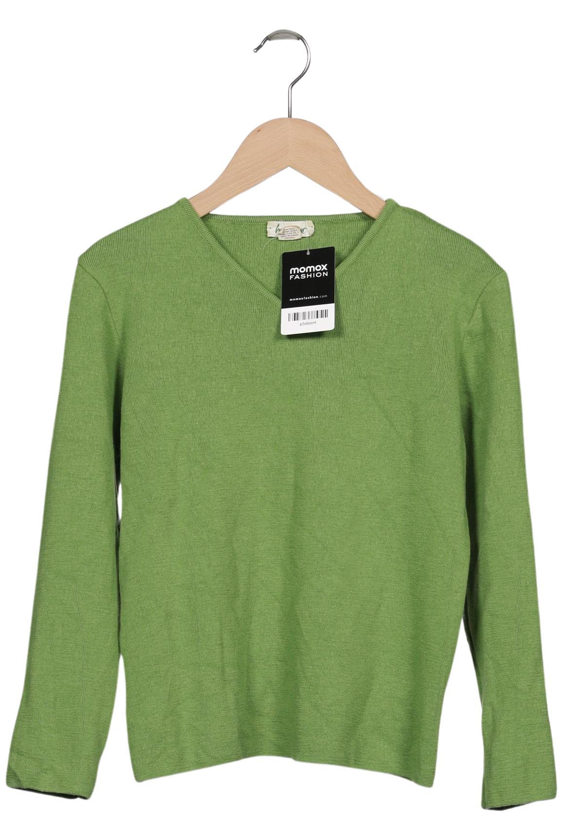 

hessnatur Damen Pullover, grün, Gr. 36