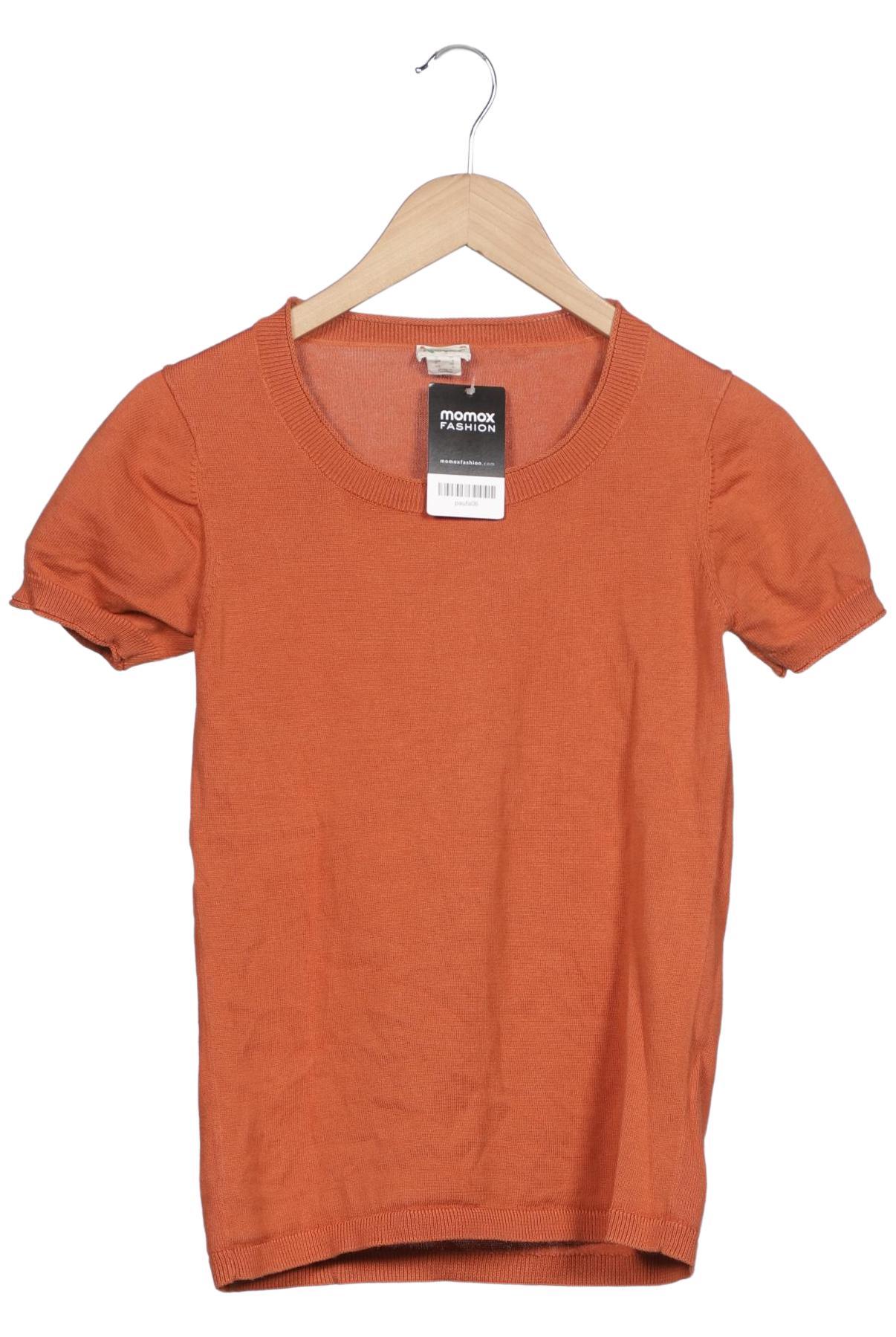 

hessnatur Damen Pullover, orange, Gr. 34