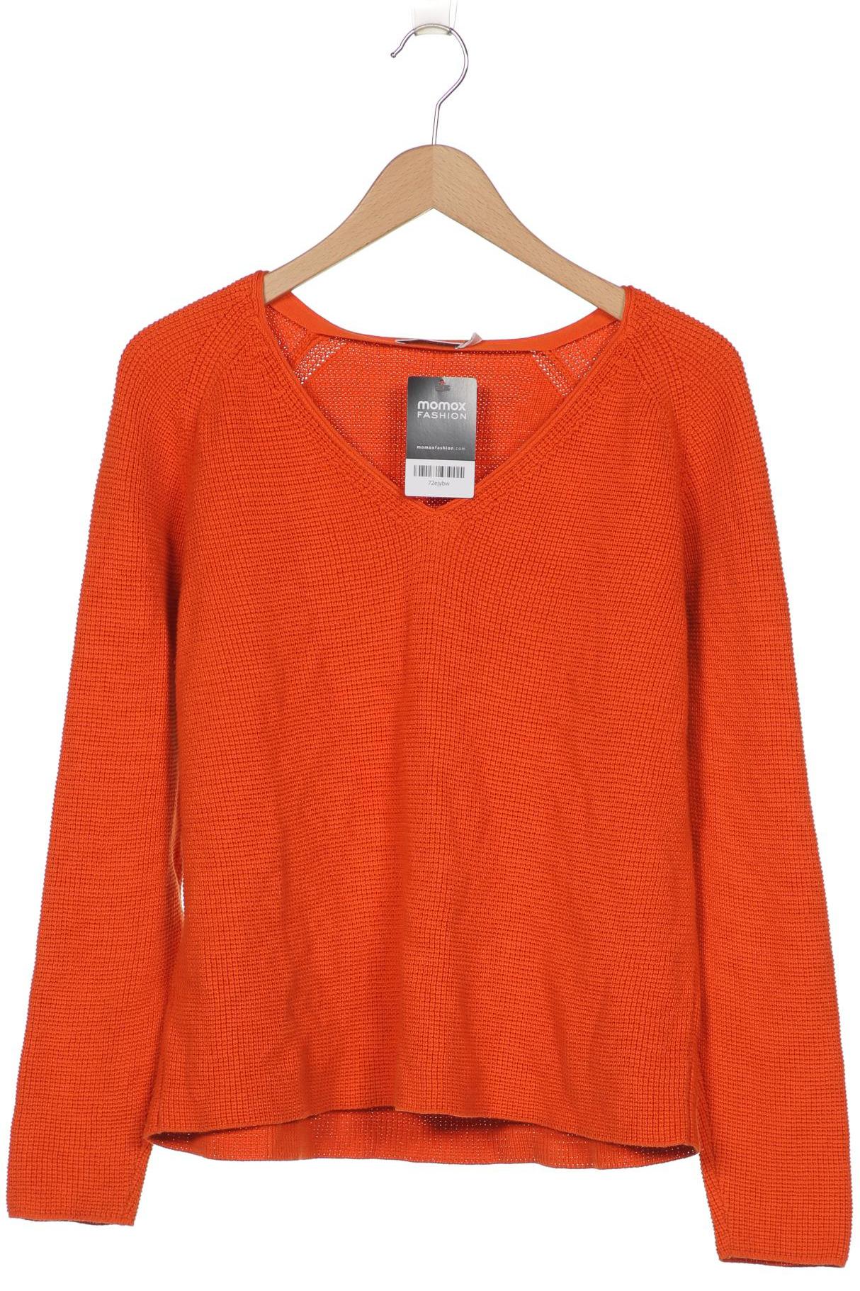 

hessnatur Damen Pullover, orange, Gr. 48