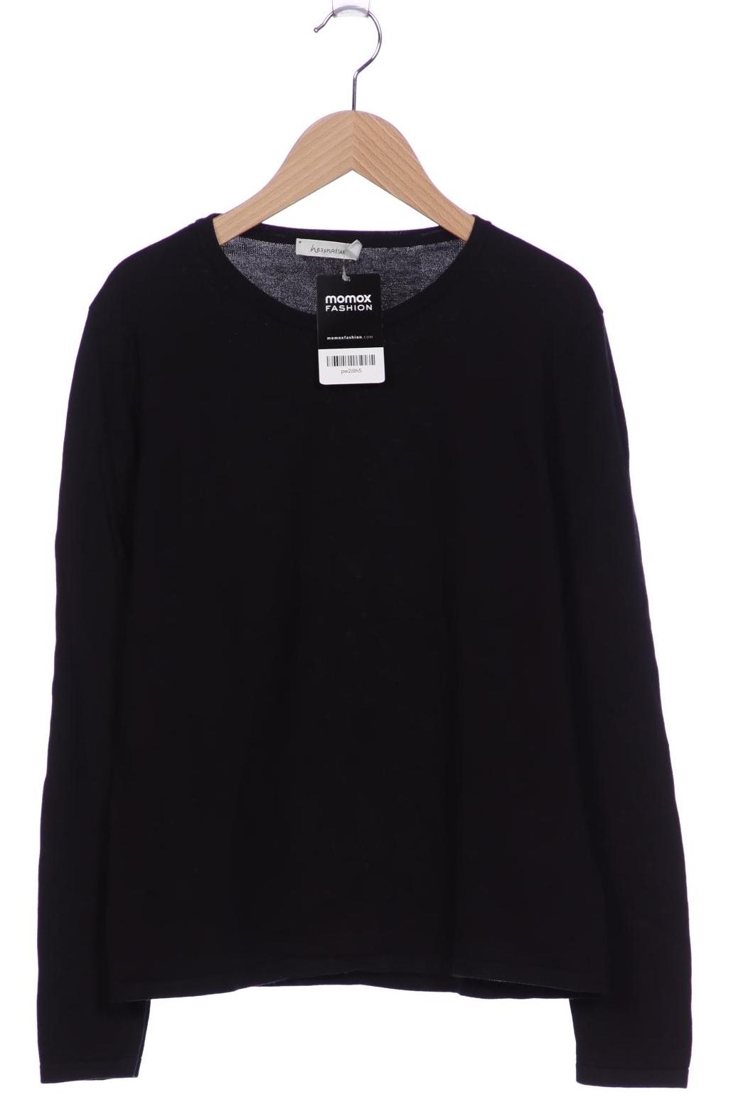 

hessnatur Damen Pullover, schwarz, Gr. 38
