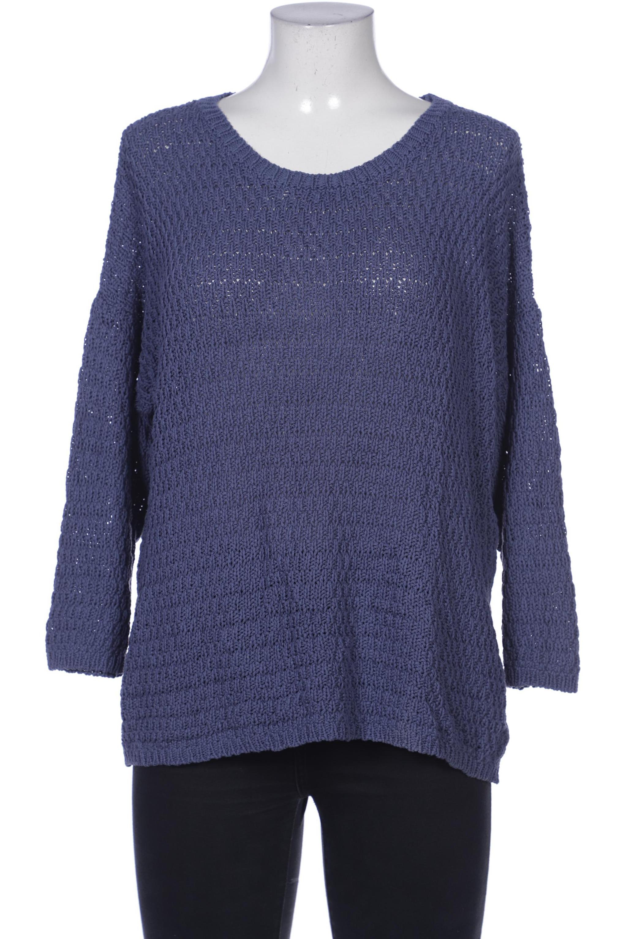 

hessnatur Damen Pullover, blau, Gr. 46