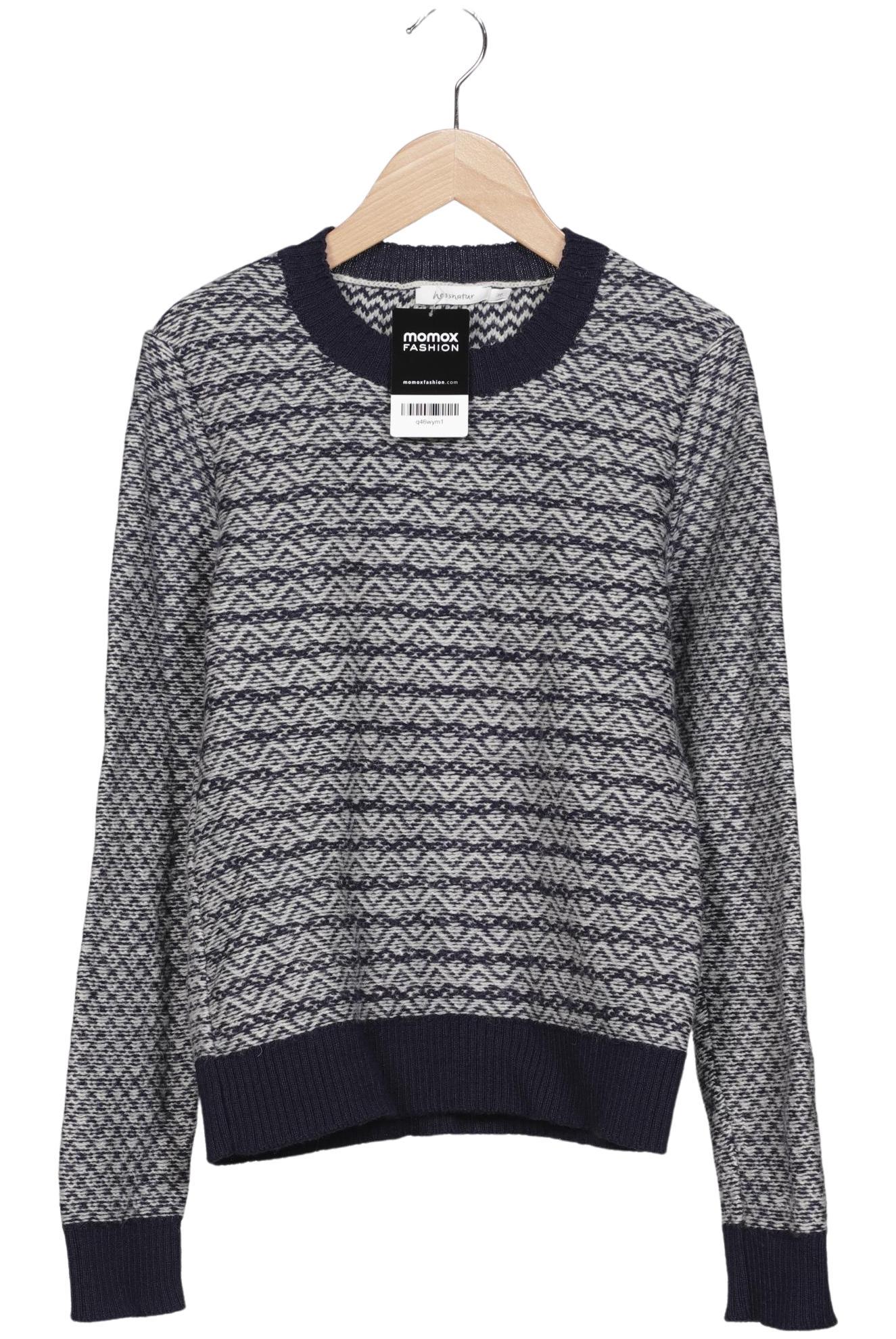 

hessnatur Damen Pullover, marineblau, Gr. 36