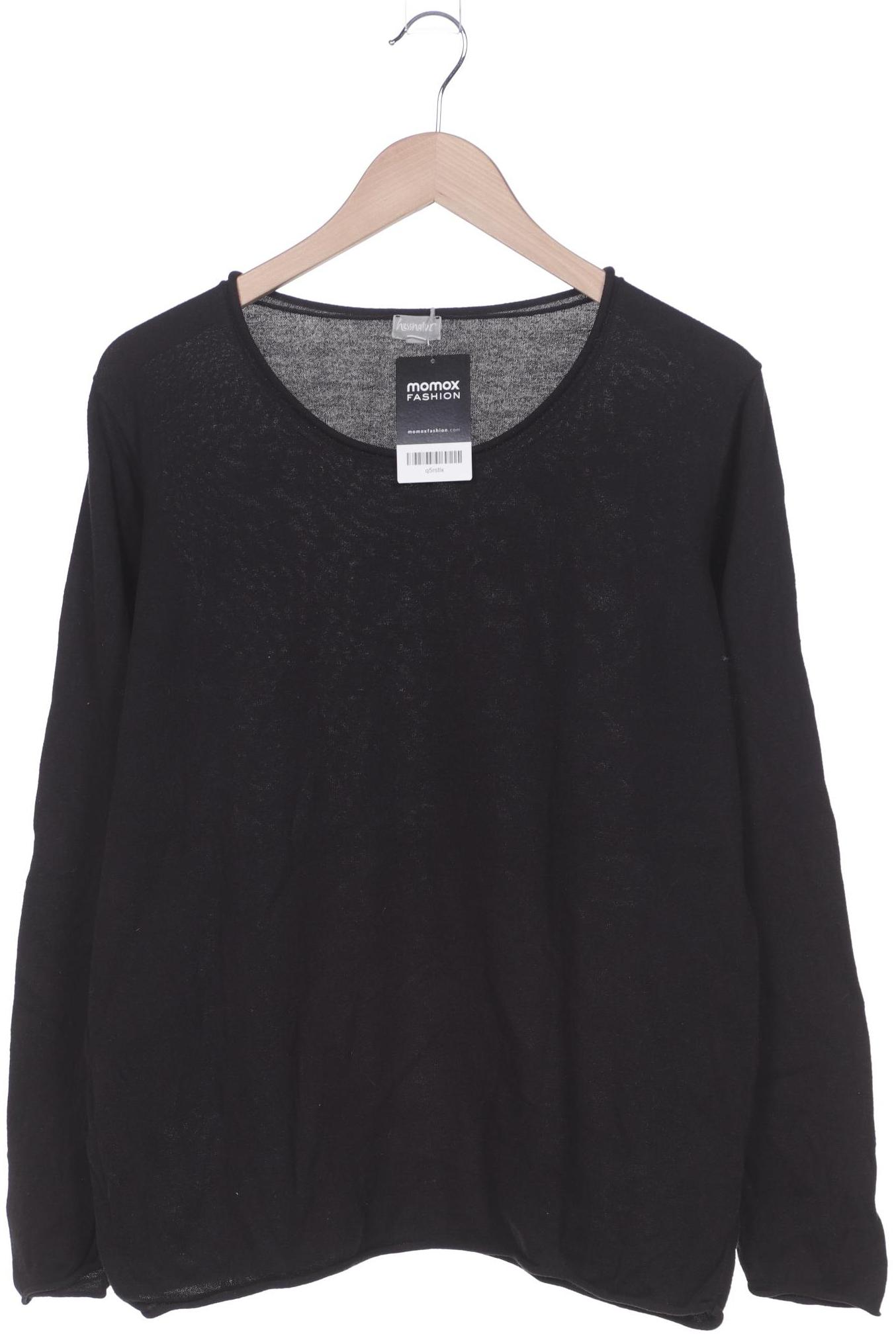 

hessnatur Damen Pullover, schwarz