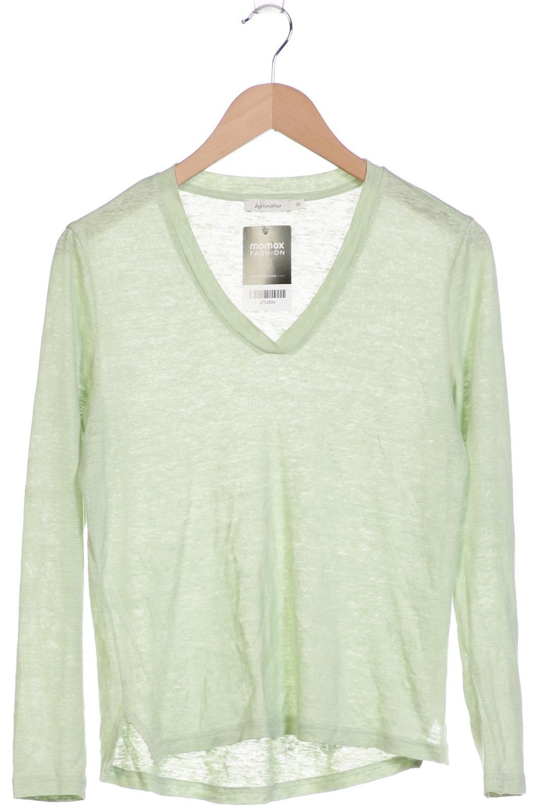 

hessnatur Damen Pullover, hellgrün, Gr. 34