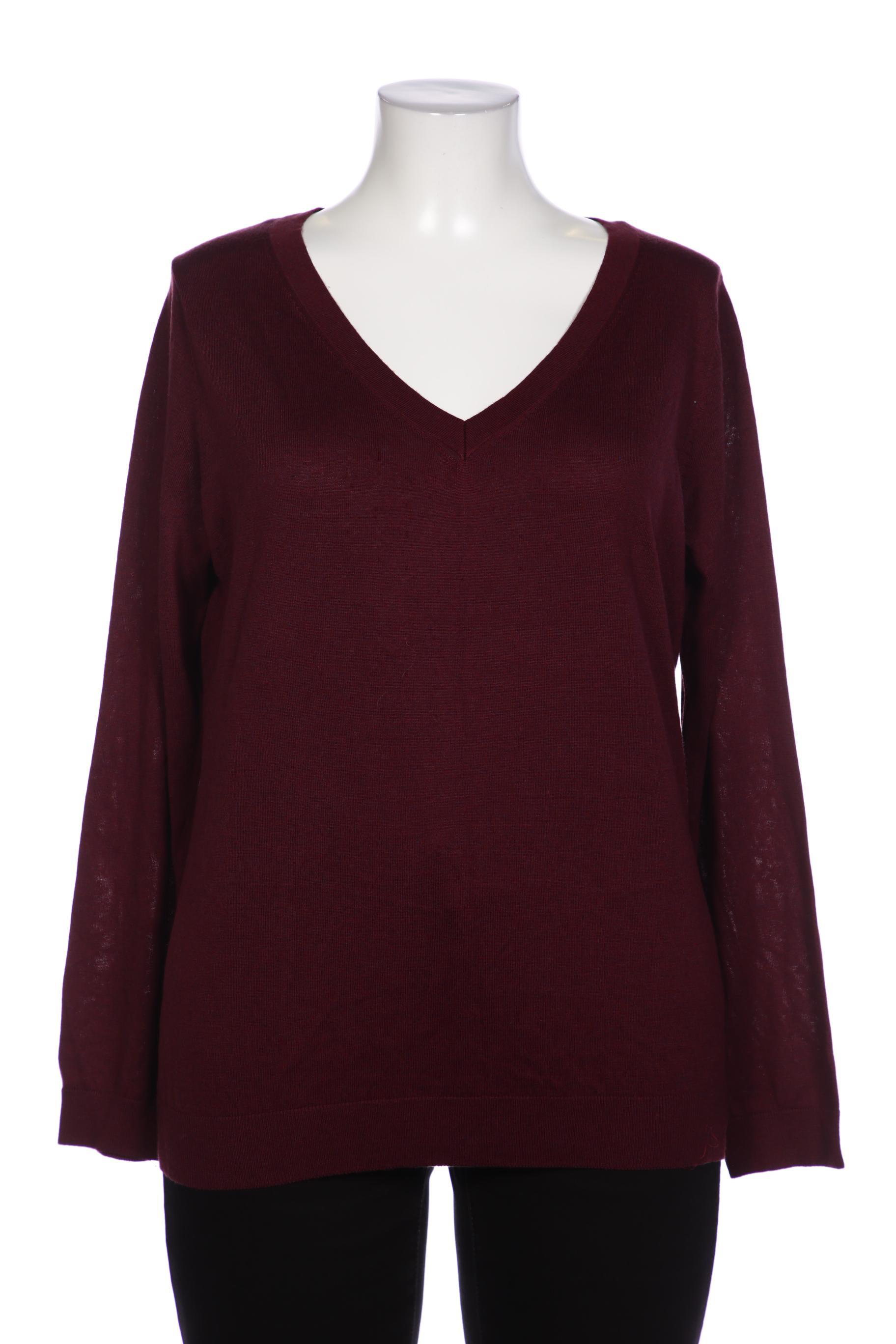 

hessnatur Damen Pullover, bordeaux, Gr. 44