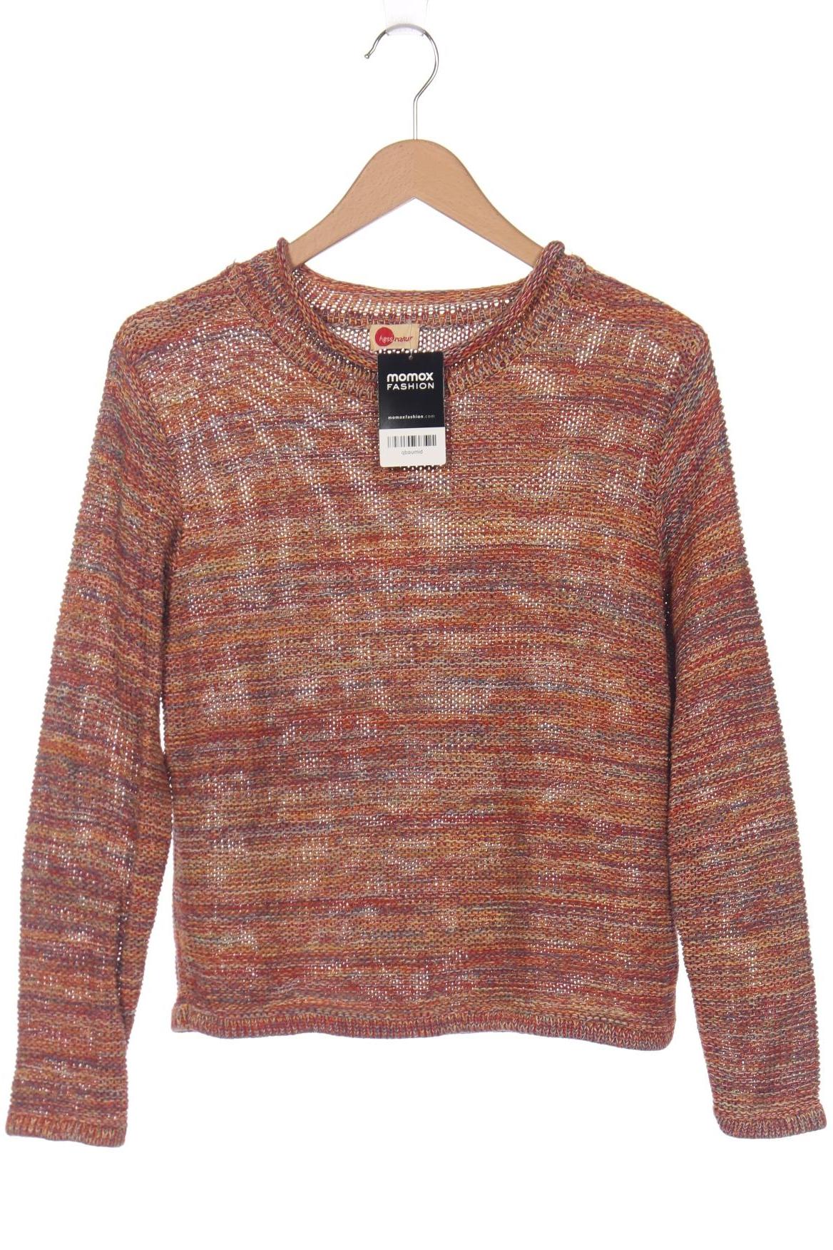 

hessnatur Damen Pullover, orange, Gr. 38