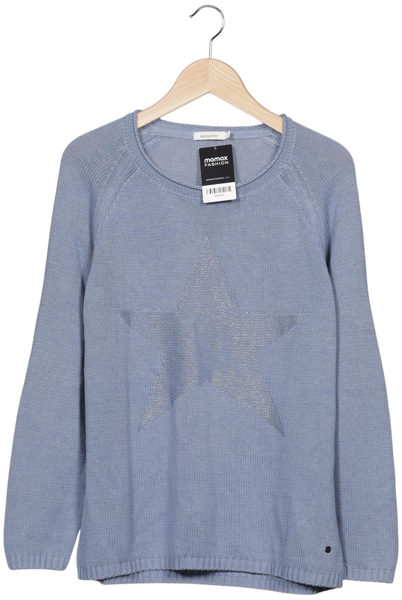 

hessnatur Damen Pullover, hellblau, Gr. 40