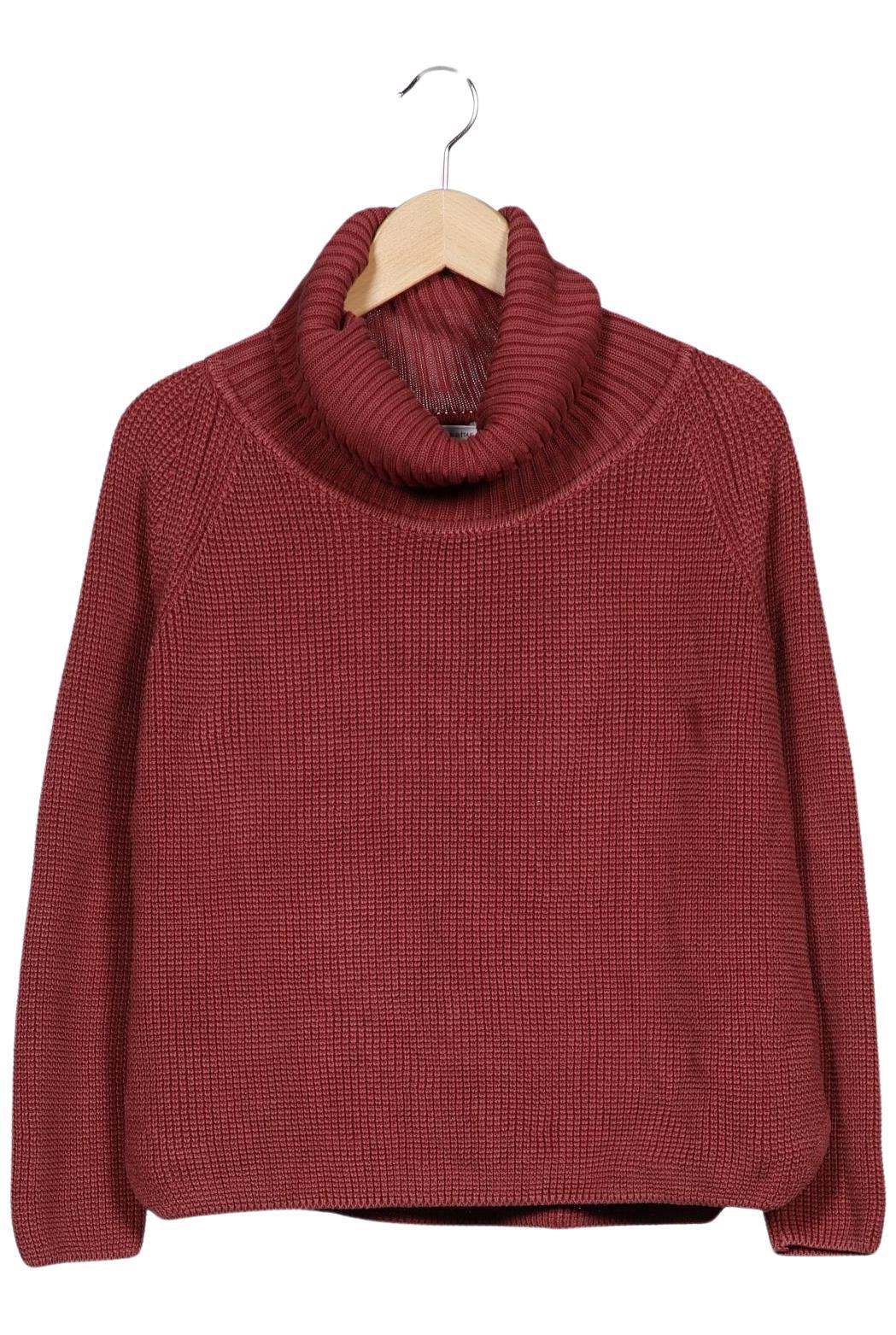 

hessnatur Damen Pullover, rot, Gr. 38