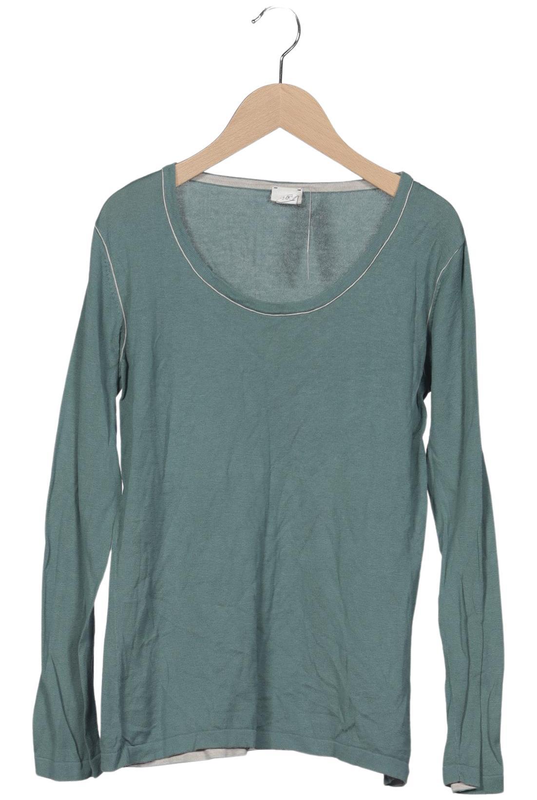 

hessnatur Damen Pullover, türkis, Gr. 36