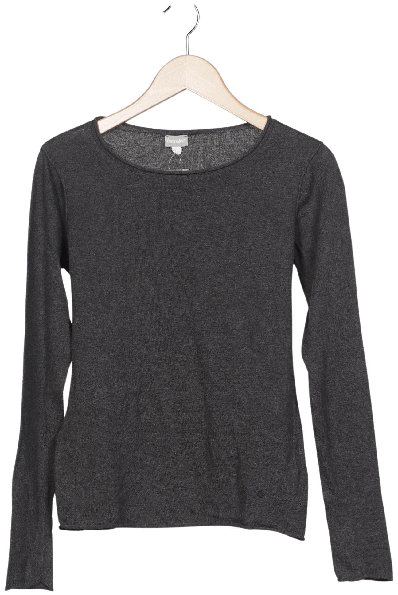 

hessnatur Damen Pullover, grau, Gr. 36