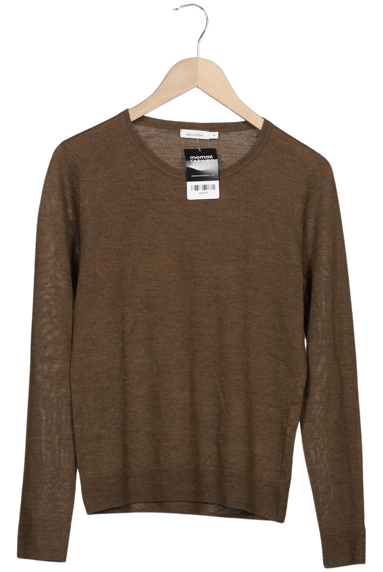

hessnatur Damen Pullover, braun, Gr. 38