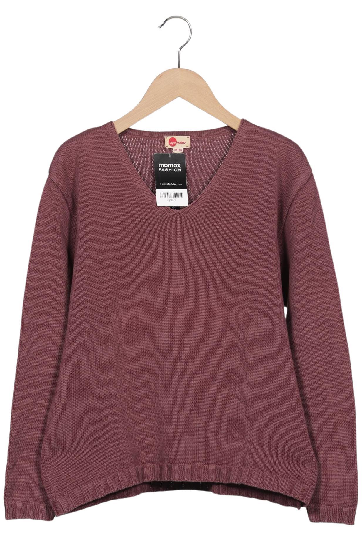

hessnatur Damen Pullover, bordeaux, Gr. 38