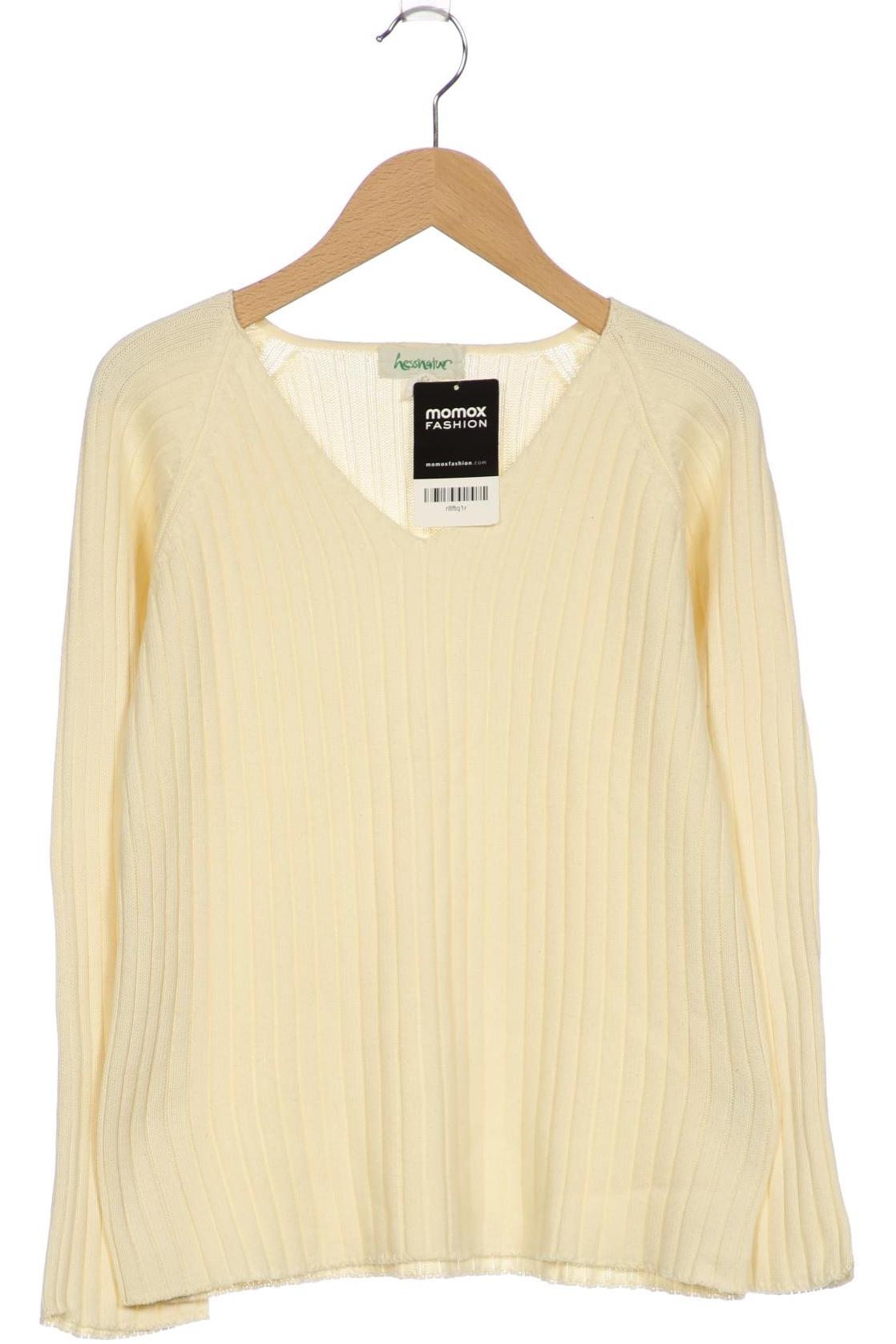 

hessnatur Damen Pullover, cremeweiß, Gr. 36