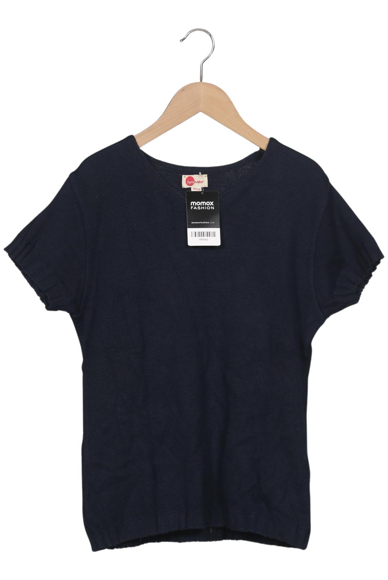 

hessnatur Damen Pullover, marineblau, Gr. 38