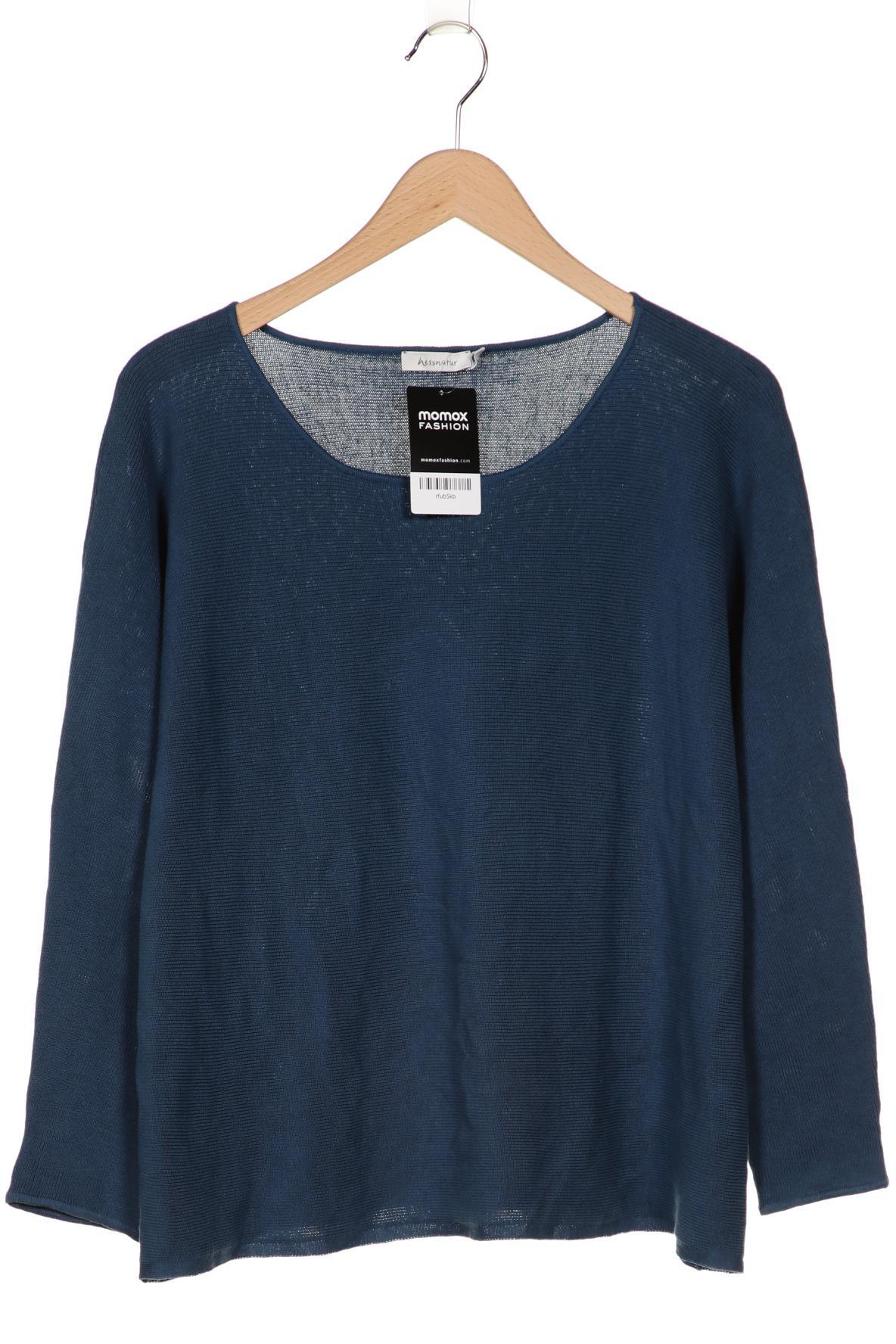 

hessnatur Damen Pullover, marineblau, Gr. 42