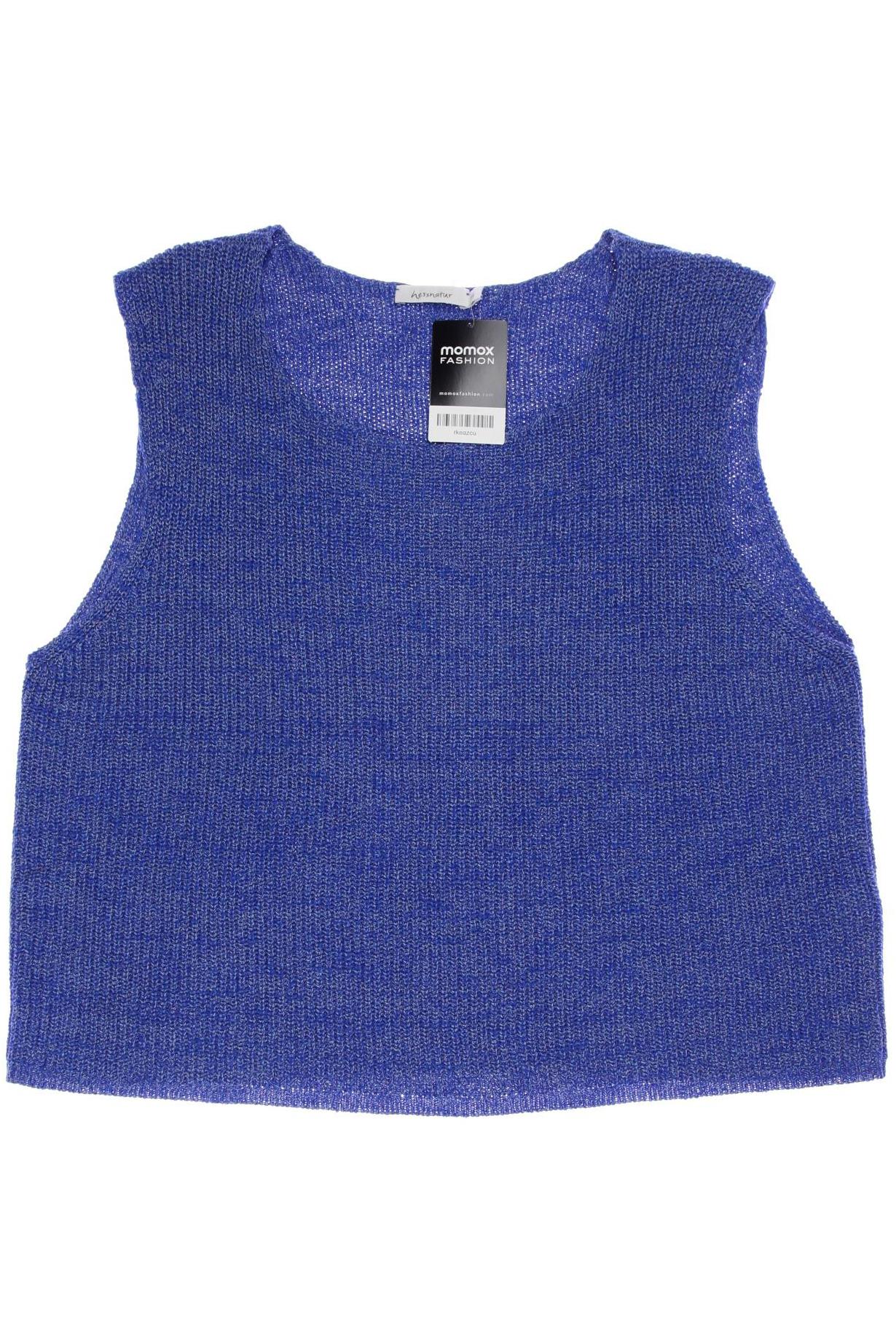 

hessnatur Damen Pullover, blau, Gr. 46