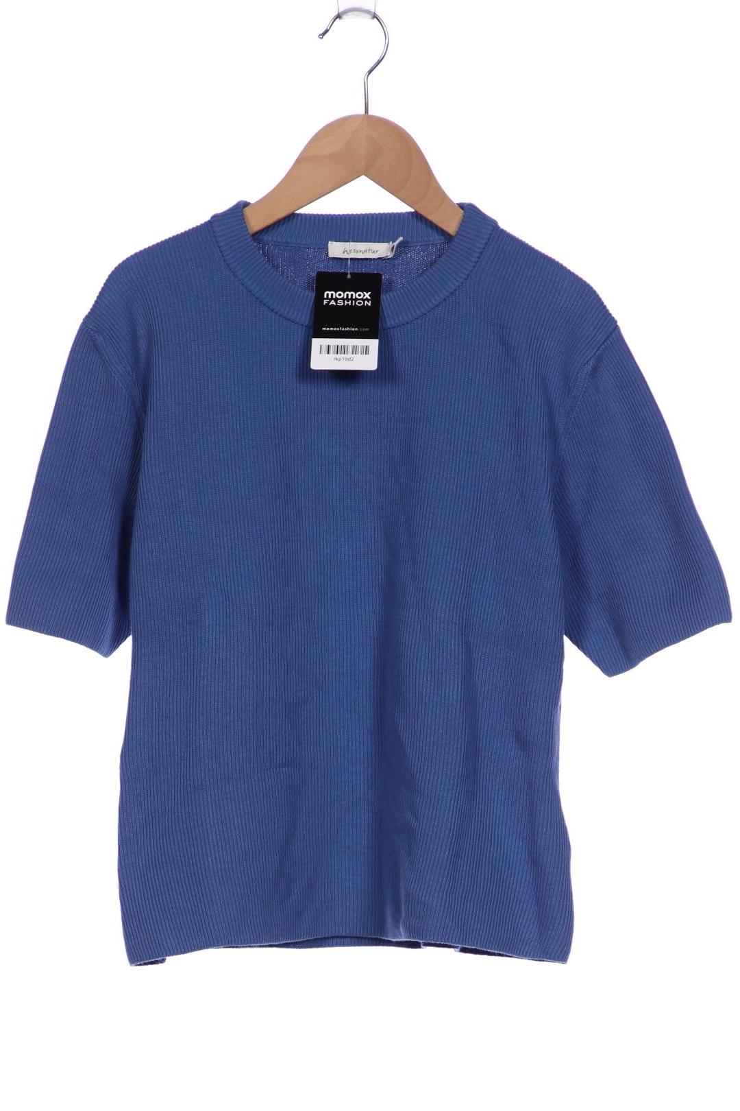 

hessnatur Damen Pullover, blau, Gr. 42