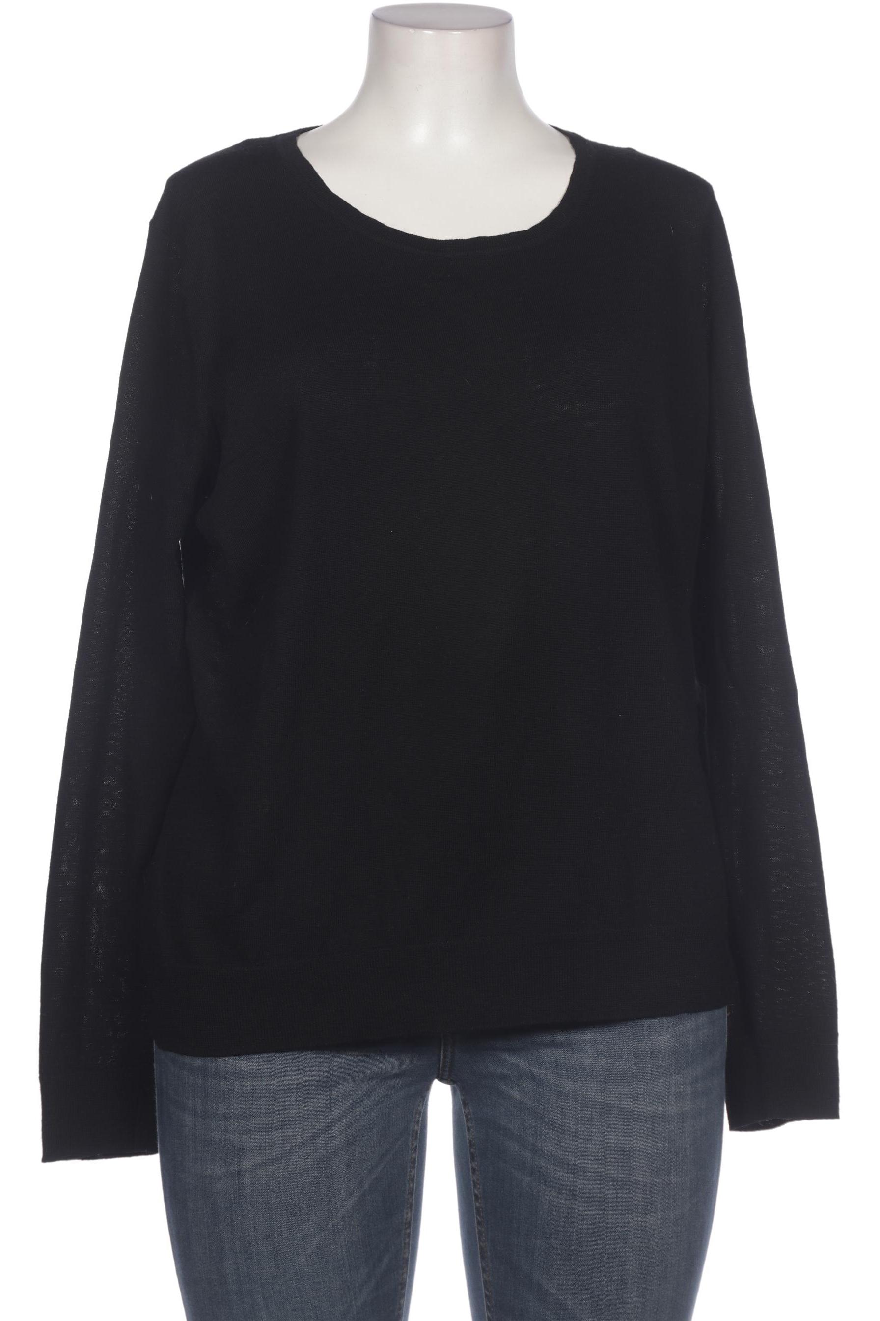 

hessnatur Damen Pullover, schwarz, Gr. 48