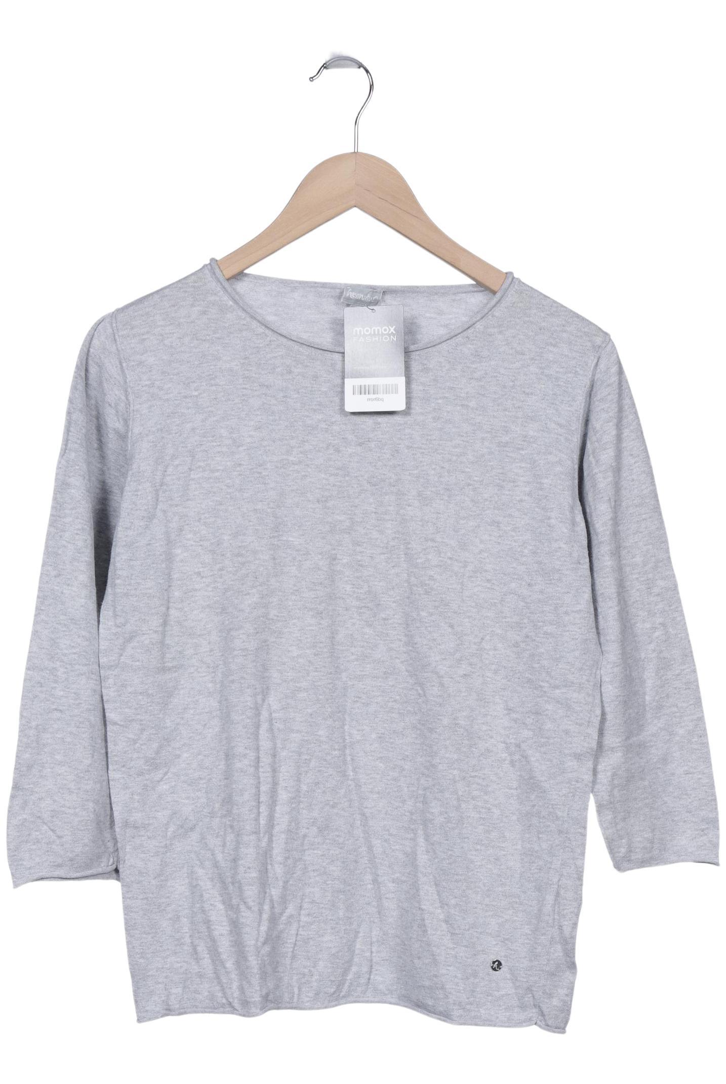 

hessnatur Damen Pullover, grau, Gr. 40