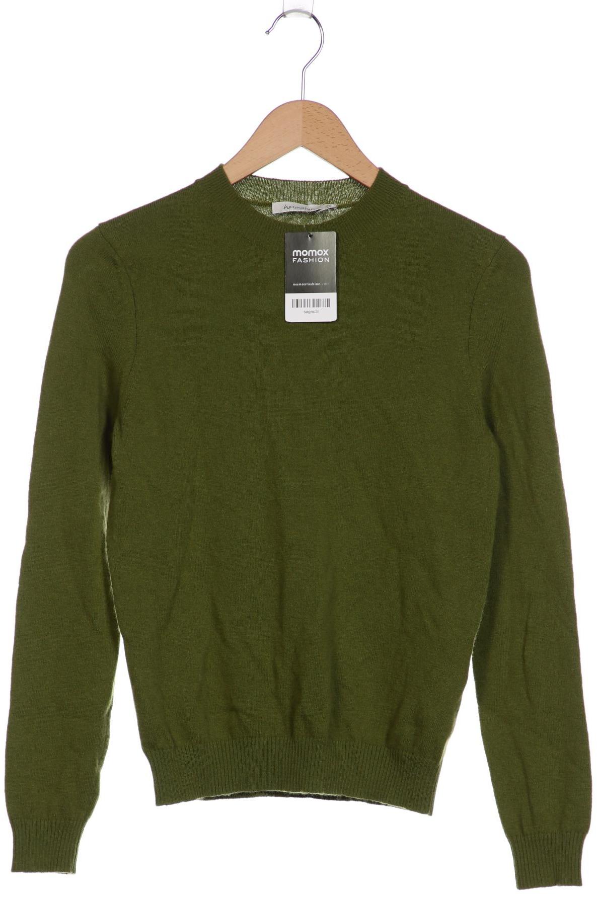 

hessnatur Damen Pullover, grün, Gr. 34