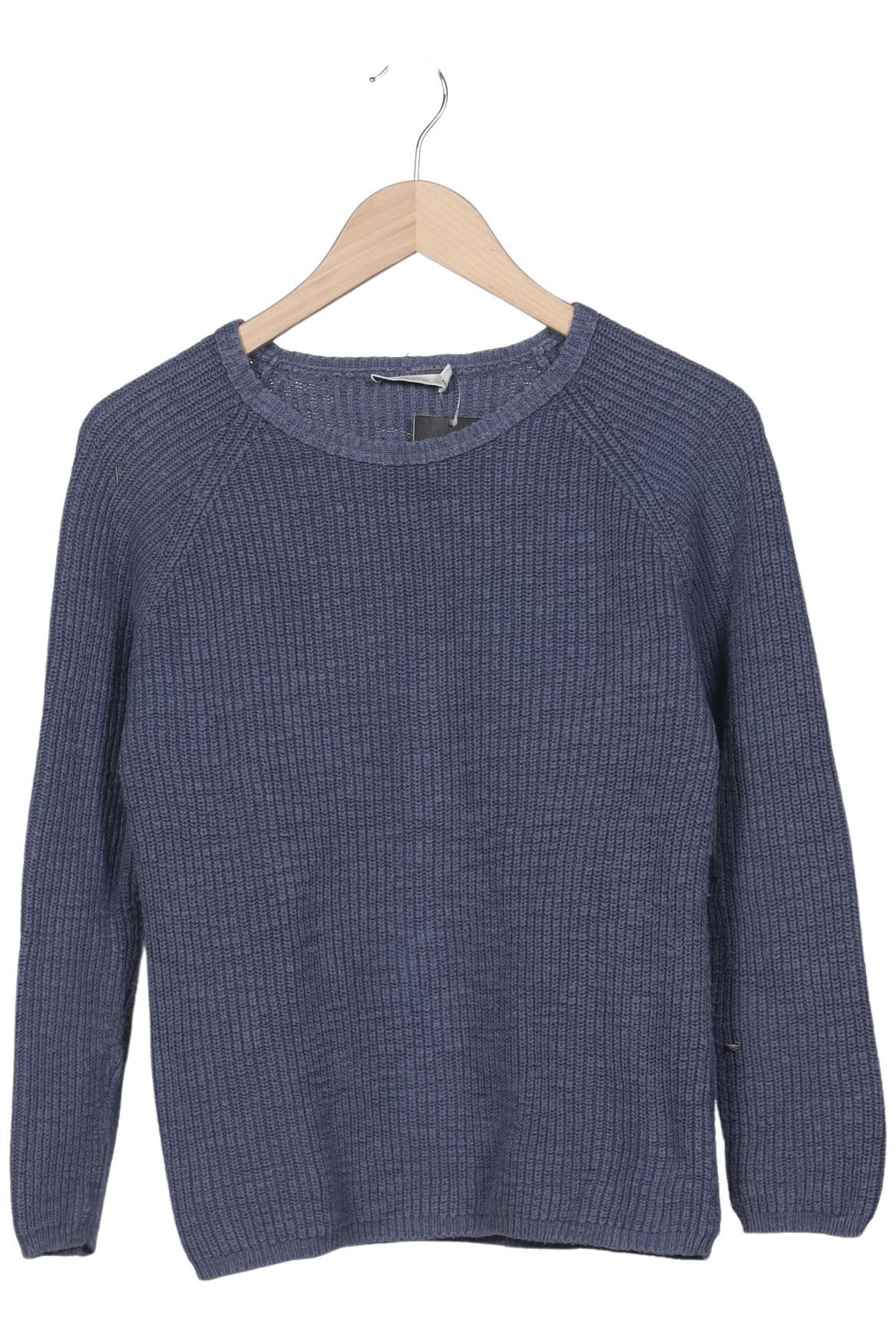 

hessnatur Damen Pullover, blau, Gr. 34