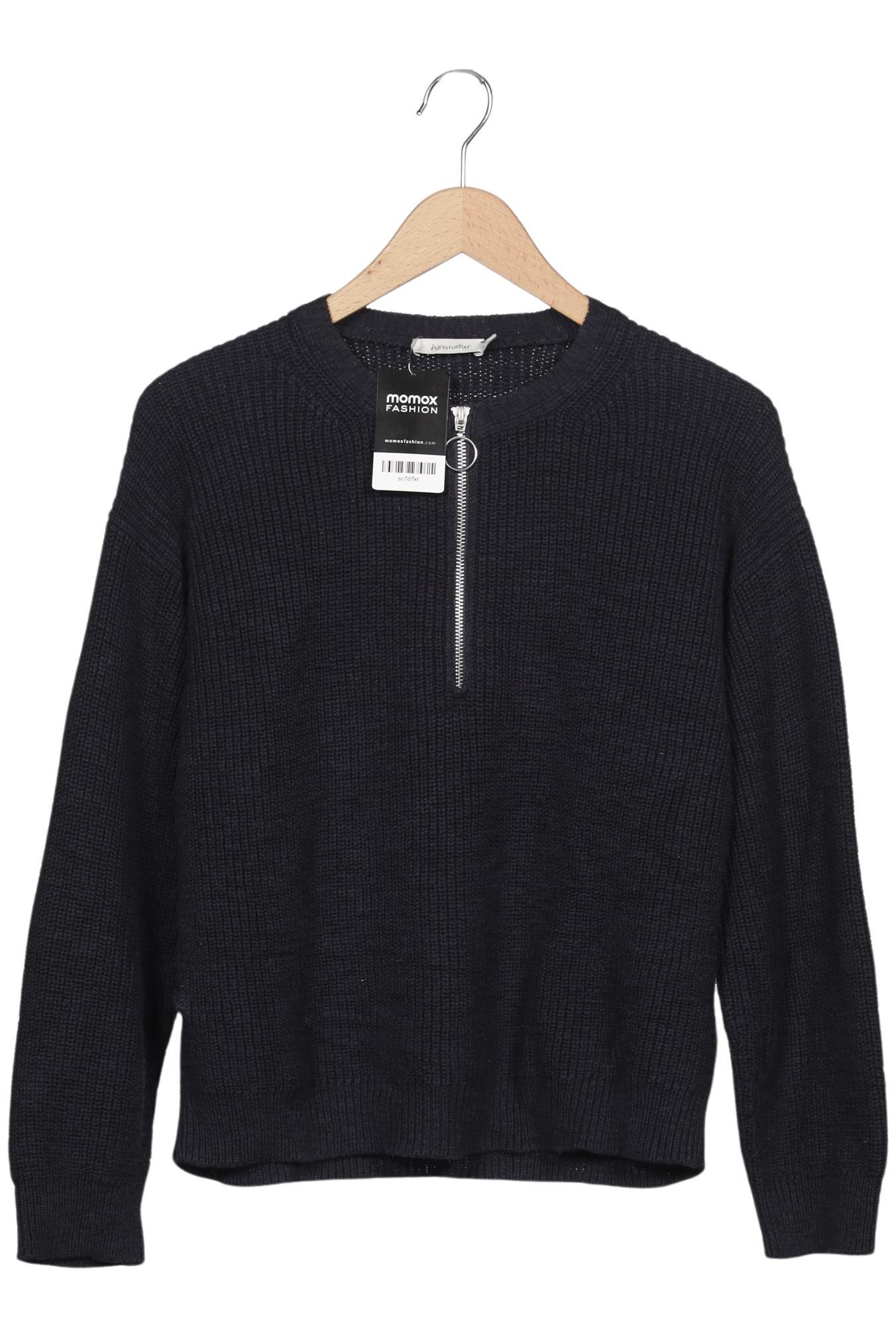 

hessnatur Damen Pullover, marineblau, Gr. 36