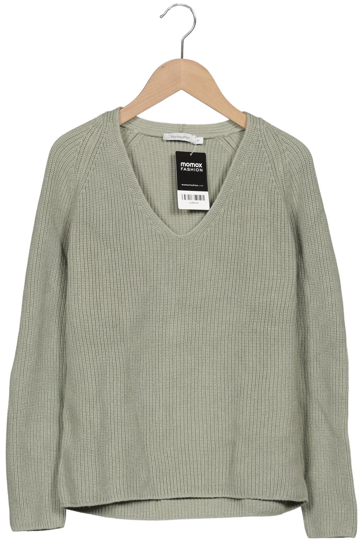 

hessnatur Damen Pullover, hellgrün, Gr. 34