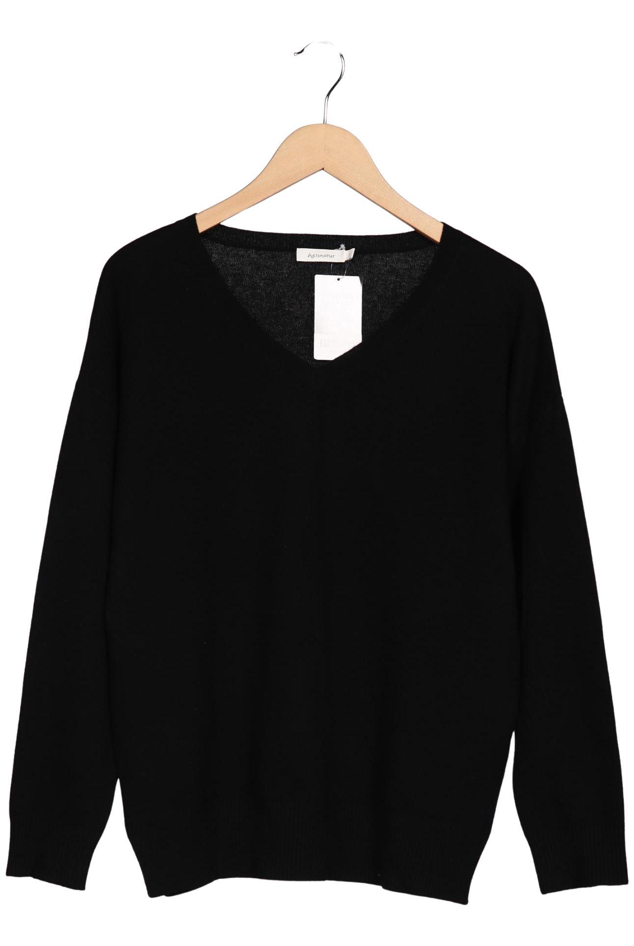 

hessnatur Damen Pullover, schwarz, Gr. 36