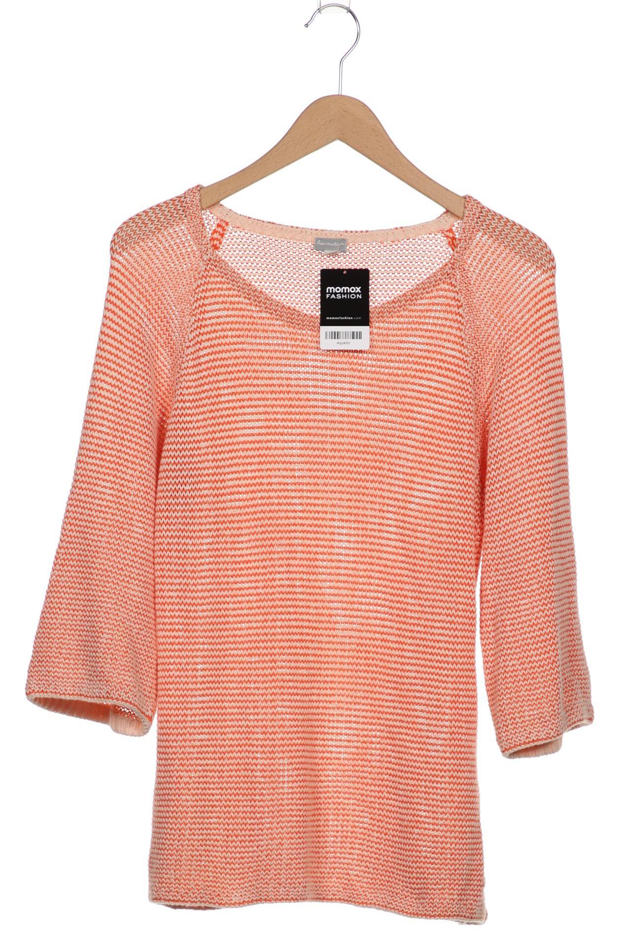 

hessnatur Damen Pullover, orange, Gr. 38