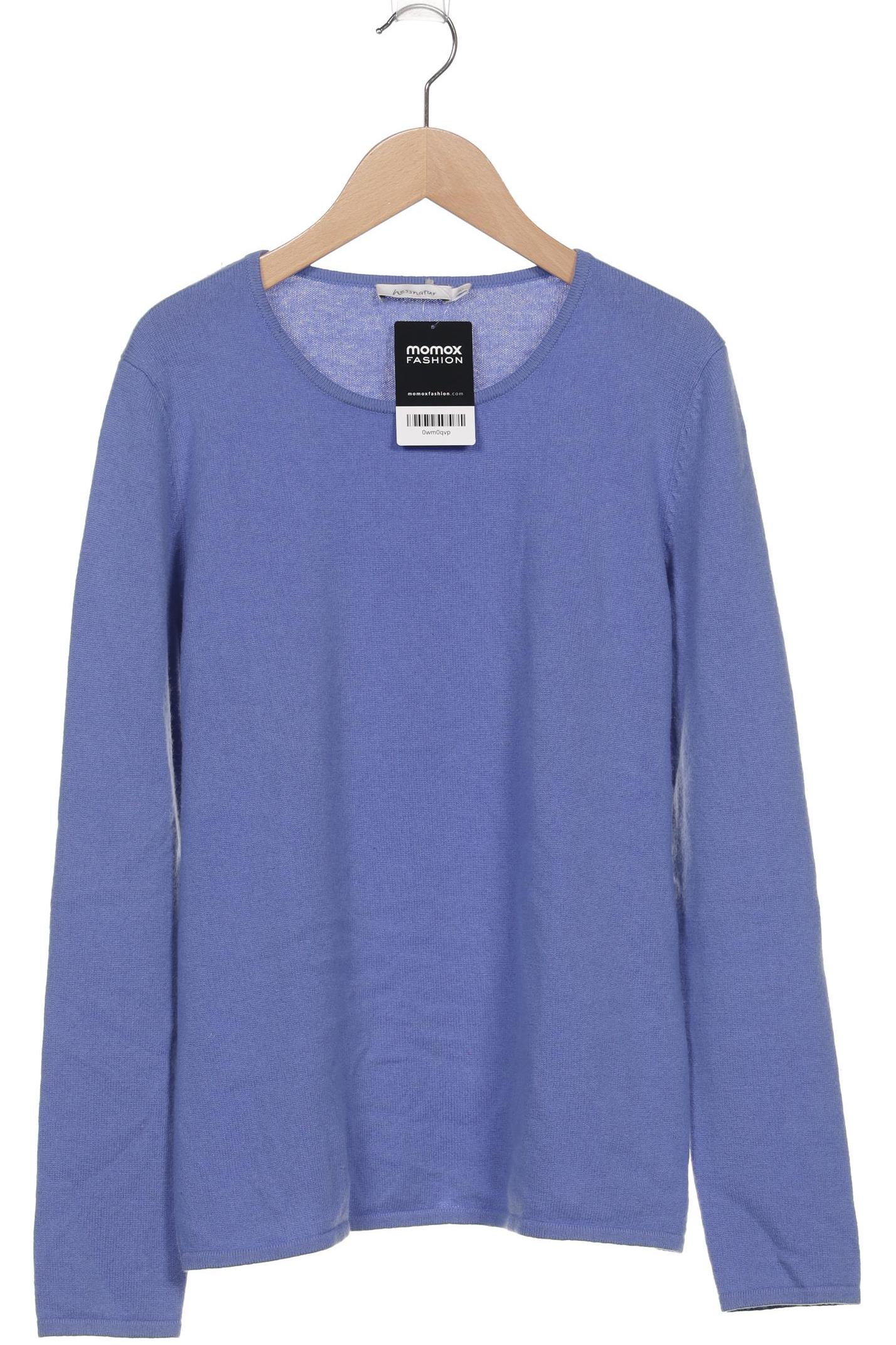 

hessnatur Damen Pullover, blau, Gr. 40