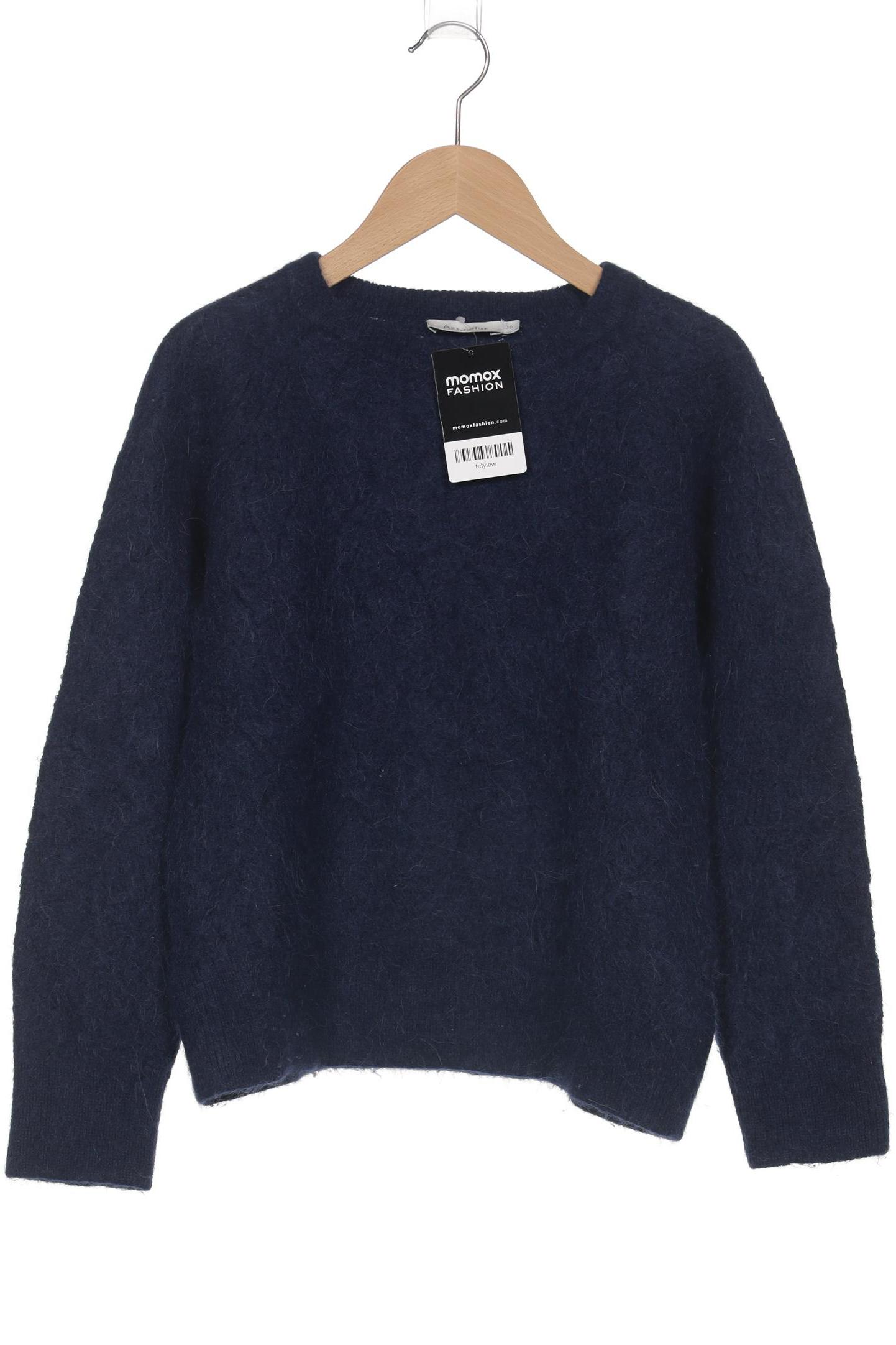 

hessnatur Damen Pullover, marineblau, Gr. 36