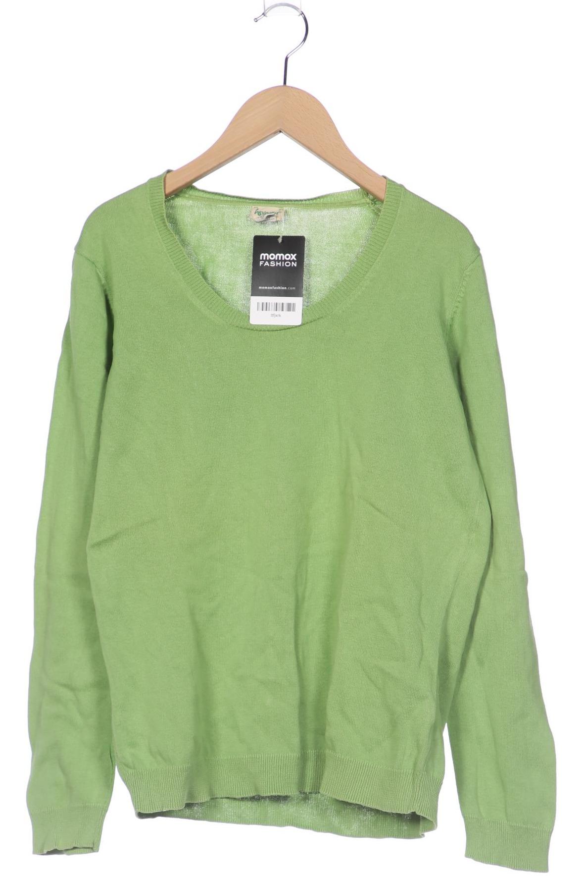 

hessnatur Damen Pullover, grün, Gr. 36