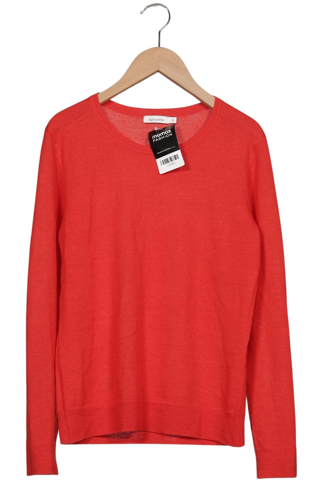 

hessnatur Damen Pullover, rot, Gr. 38