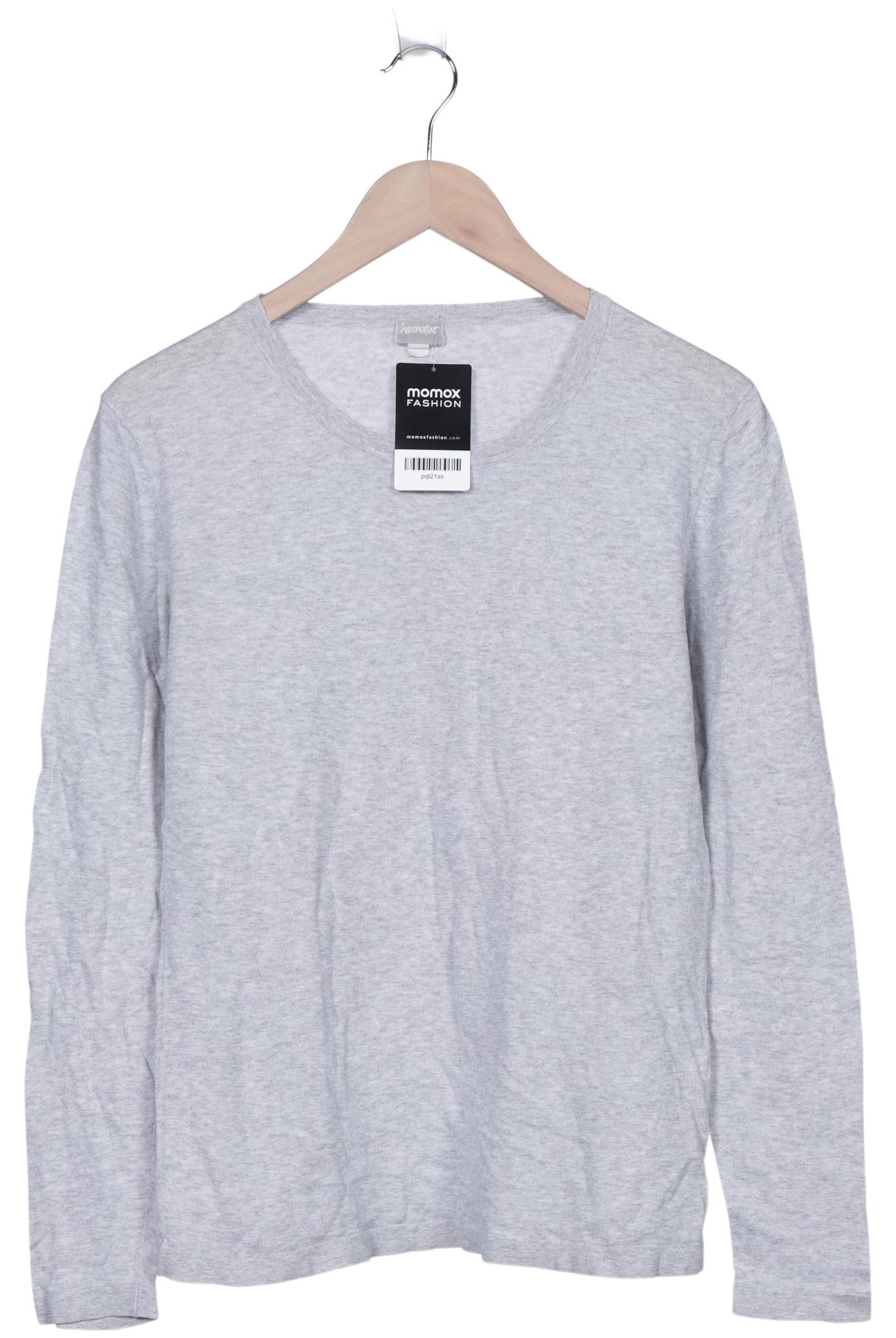 

hessnatur Damen Pullover, grau, Gr. 42