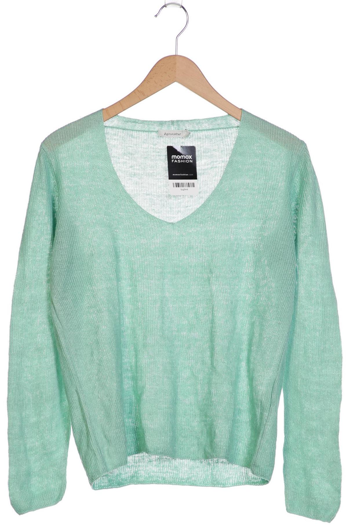 

hessnatur Damen Pullover, grün, Gr. 40