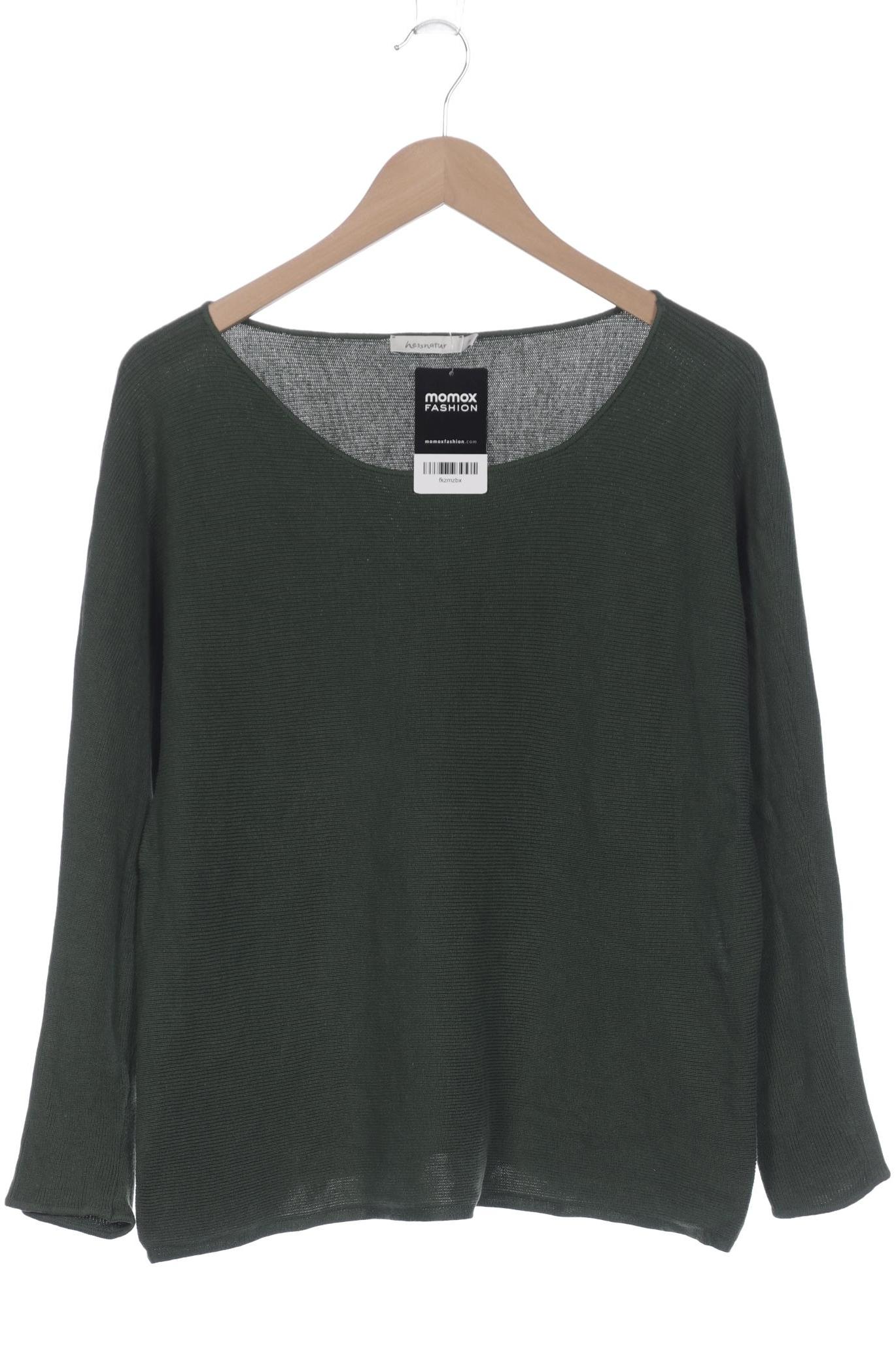 

hessnatur Damen Pullover, grün, Gr. 36