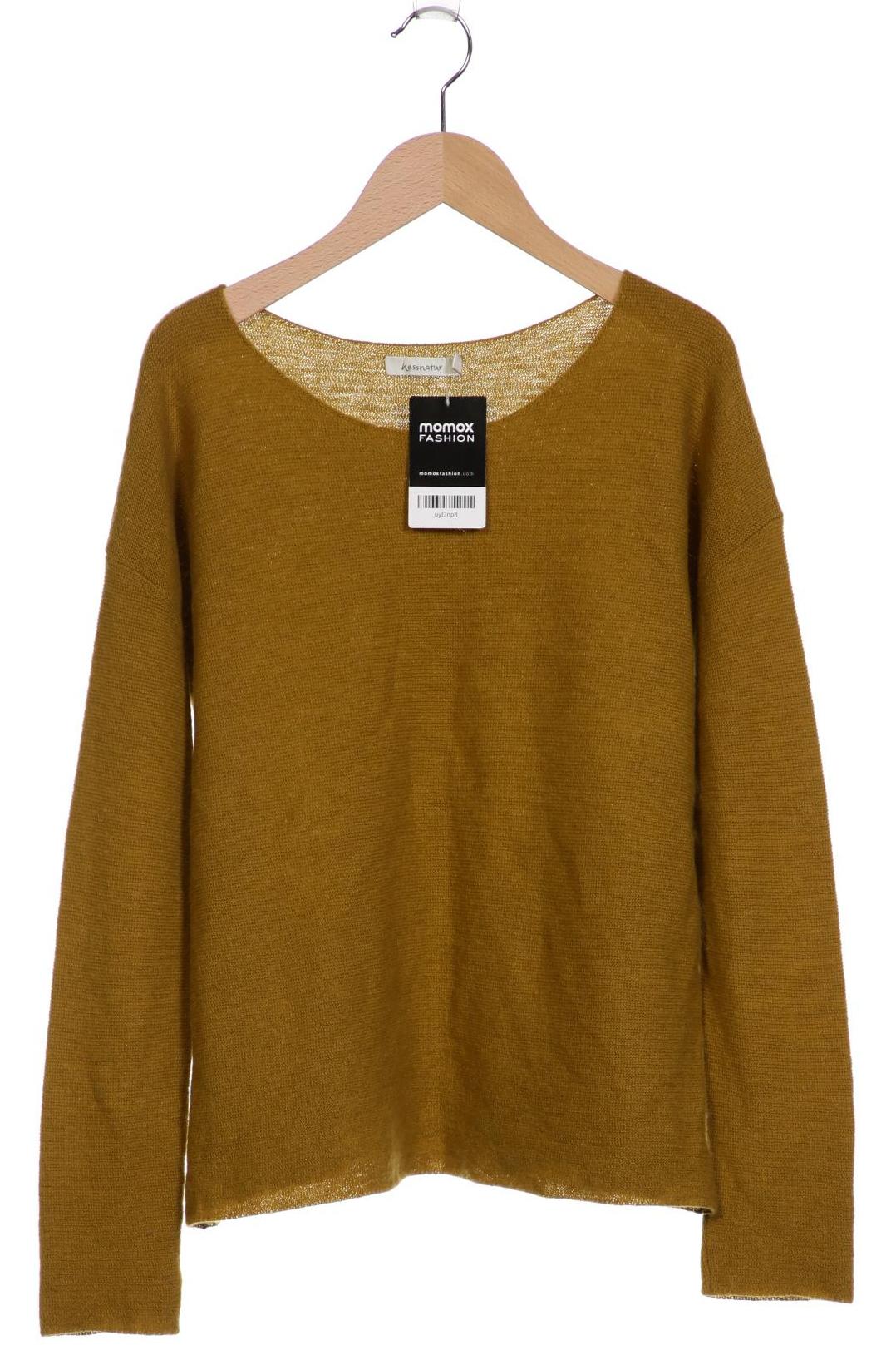 

hessnatur Damen Pullover, gelb, Gr. 36