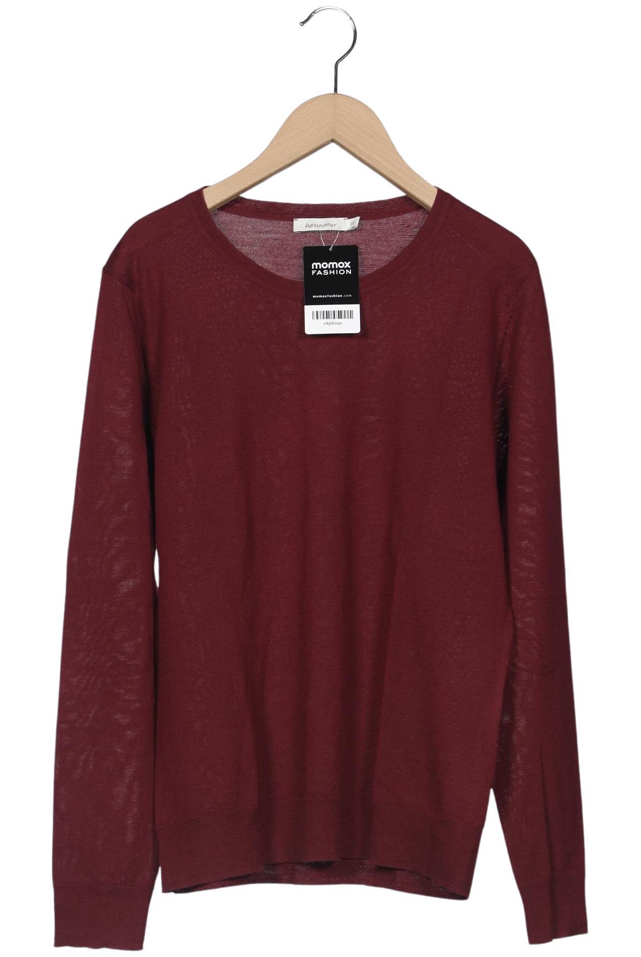 

hessnatur Damen Pullover, bordeaux, Gr. 40