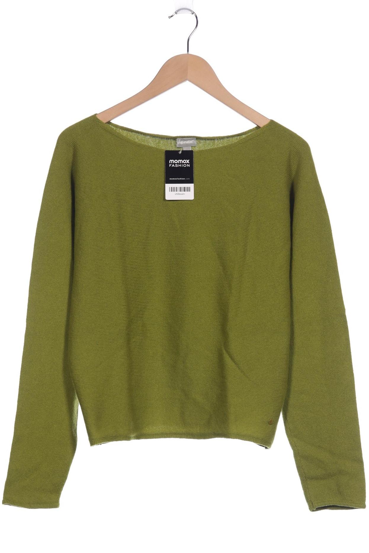 

hessnatur Damen Pullover, grün, Gr. 38