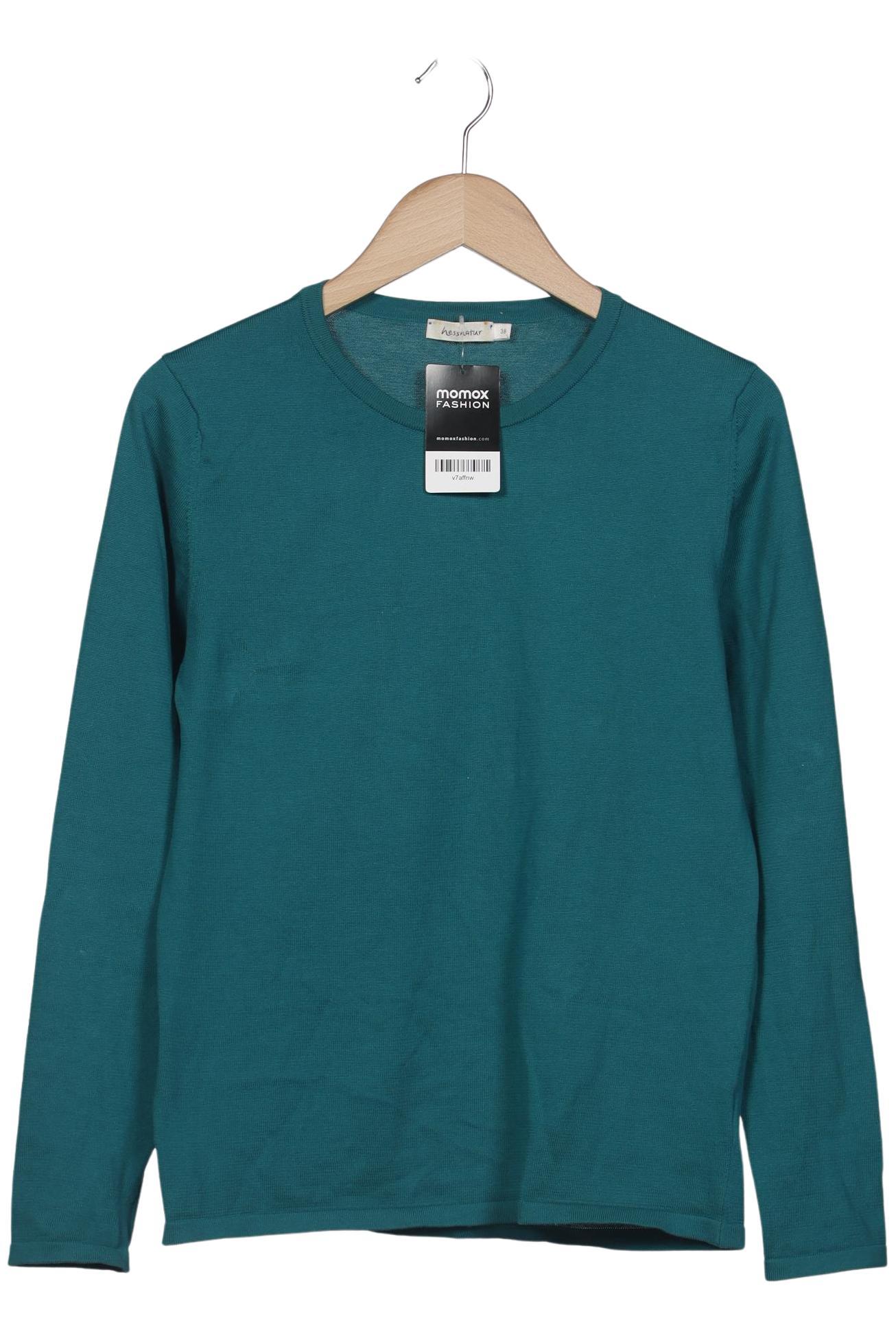 

hessnatur Damen Pullover, türkis, Gr. 38